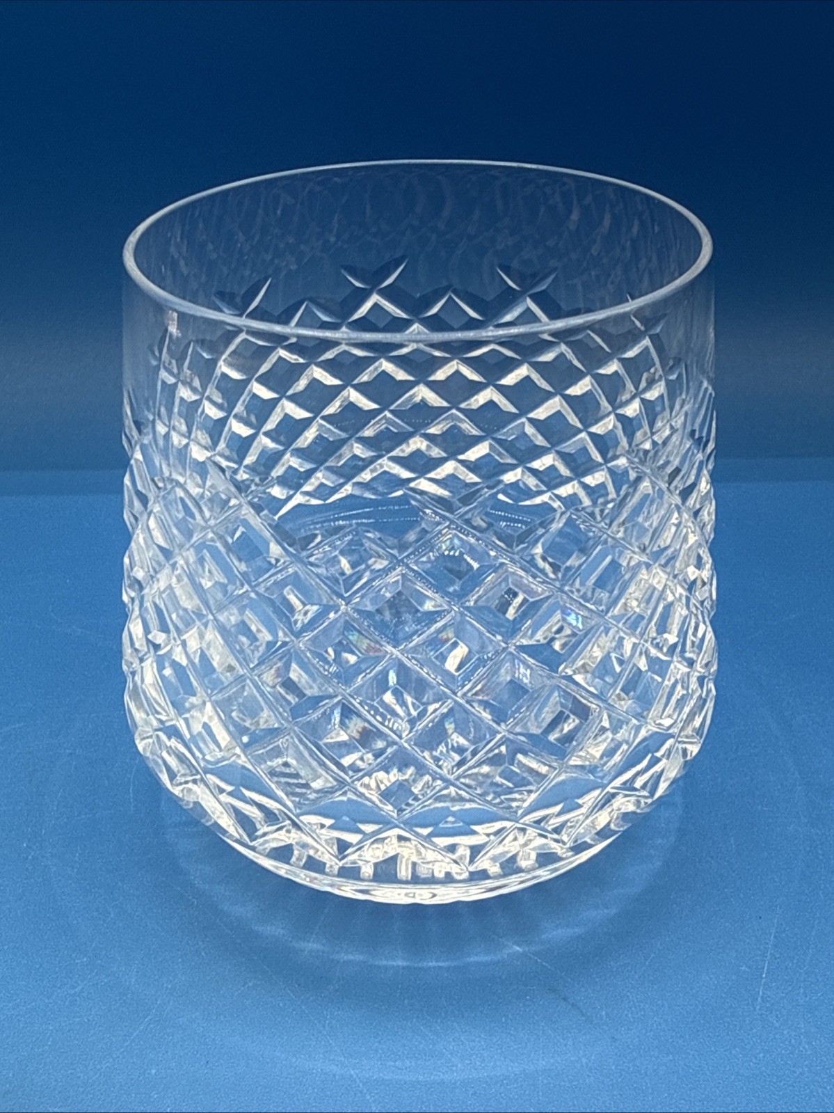 Vintage Waterford Crystal “Alana” Roly Poly Glasses; Set of 2