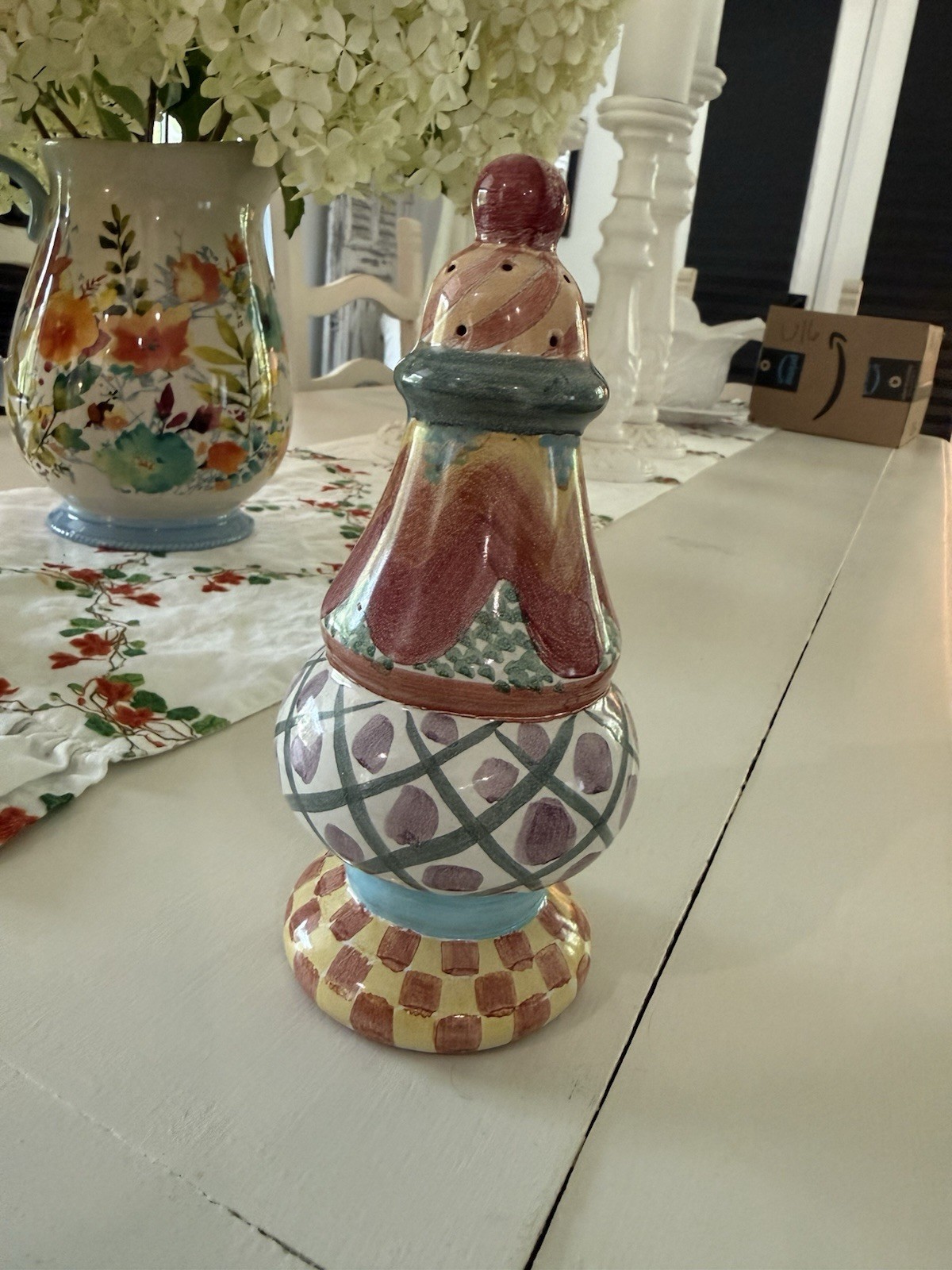 Retired Mackenzie-Childs Keukenhof sugar shaker