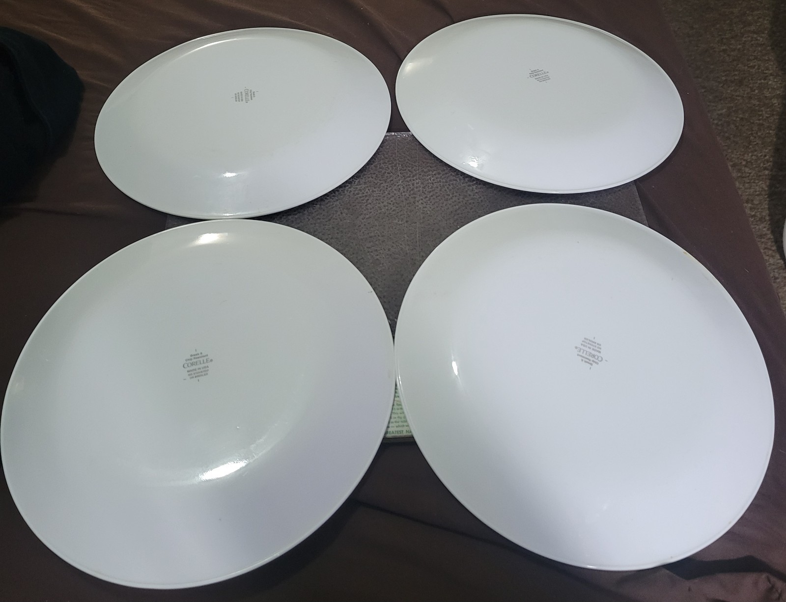 Corelle Corning MEMPHIS 10-1/4″ Dinner Plates Set Of 4