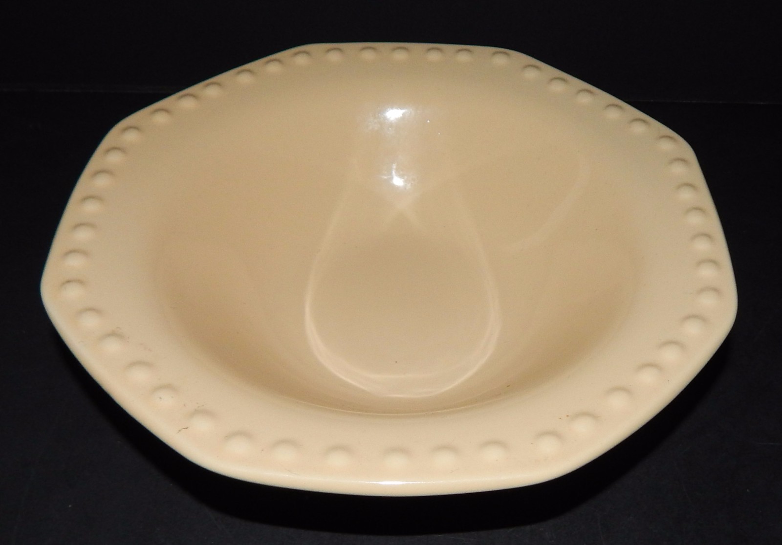 Elegant Dining Charisma Collection Yellow Heavy Soup Cereal Bowls 8″ Vintage