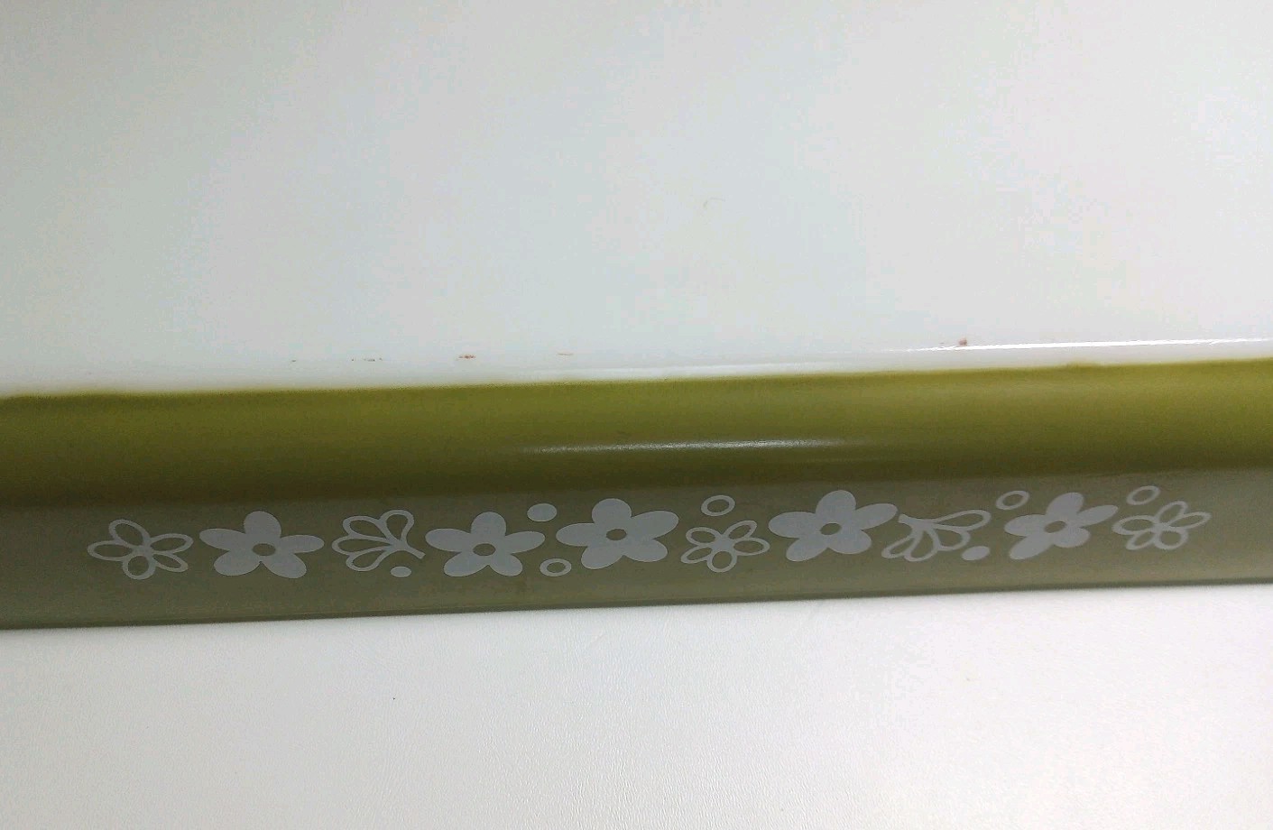 Vintage 933 Pyrex 13 1/2″ X 8 3/4″ Spring Blossom Crazy Daisy Baking Lasagna