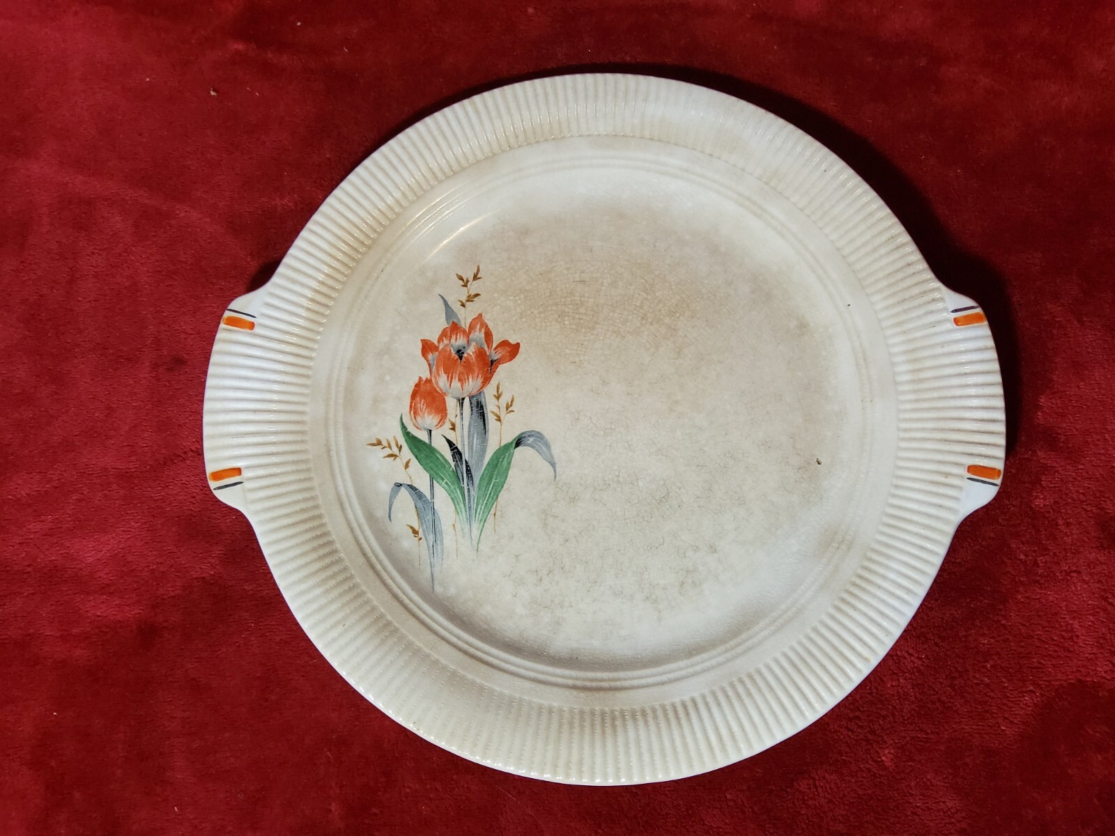 Vintage Victory by Salem China Co., Salem OH Serving Plate