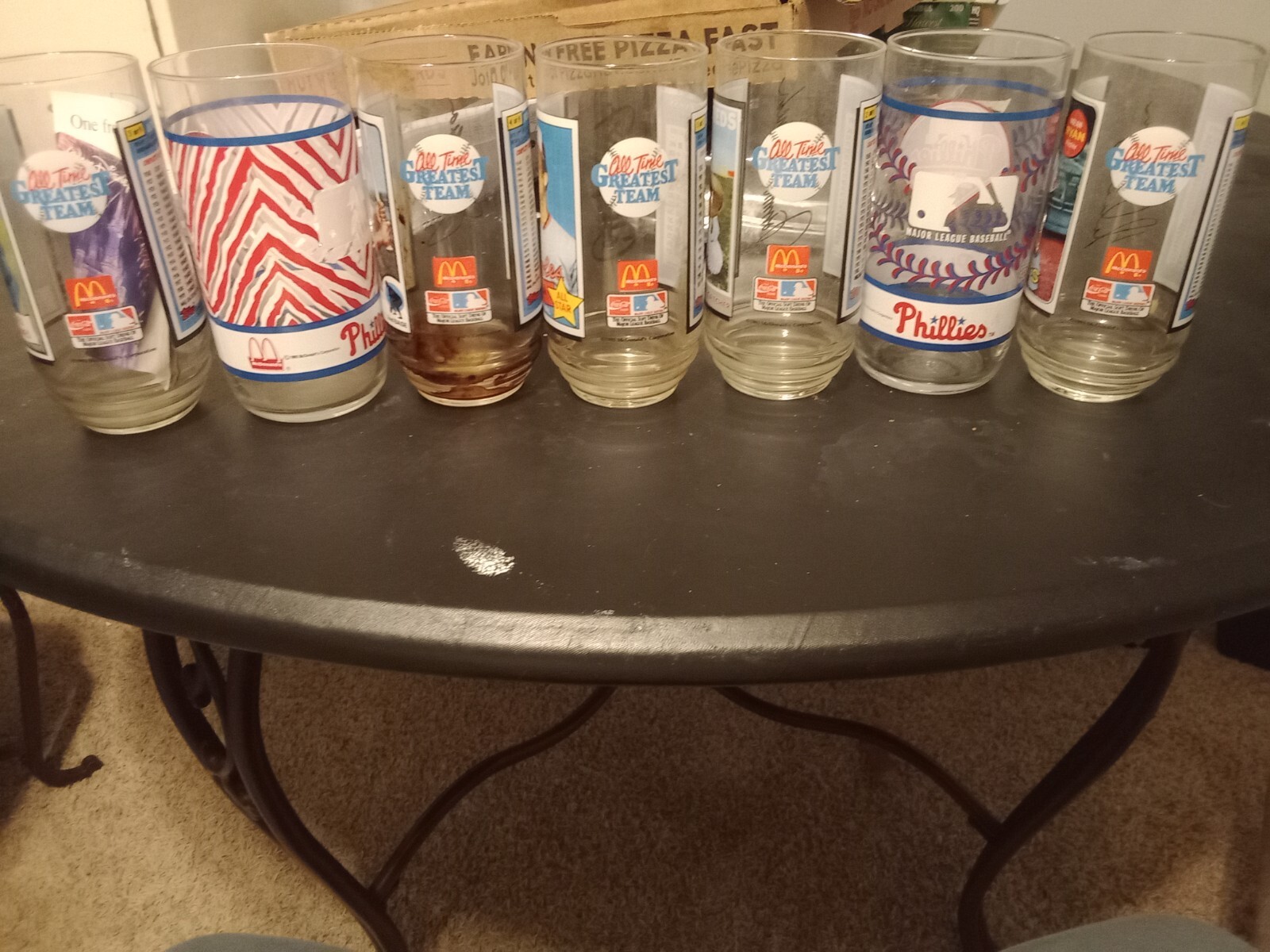 McDonald’s All time Greatest Teams Drinking Glasses Lot of 8