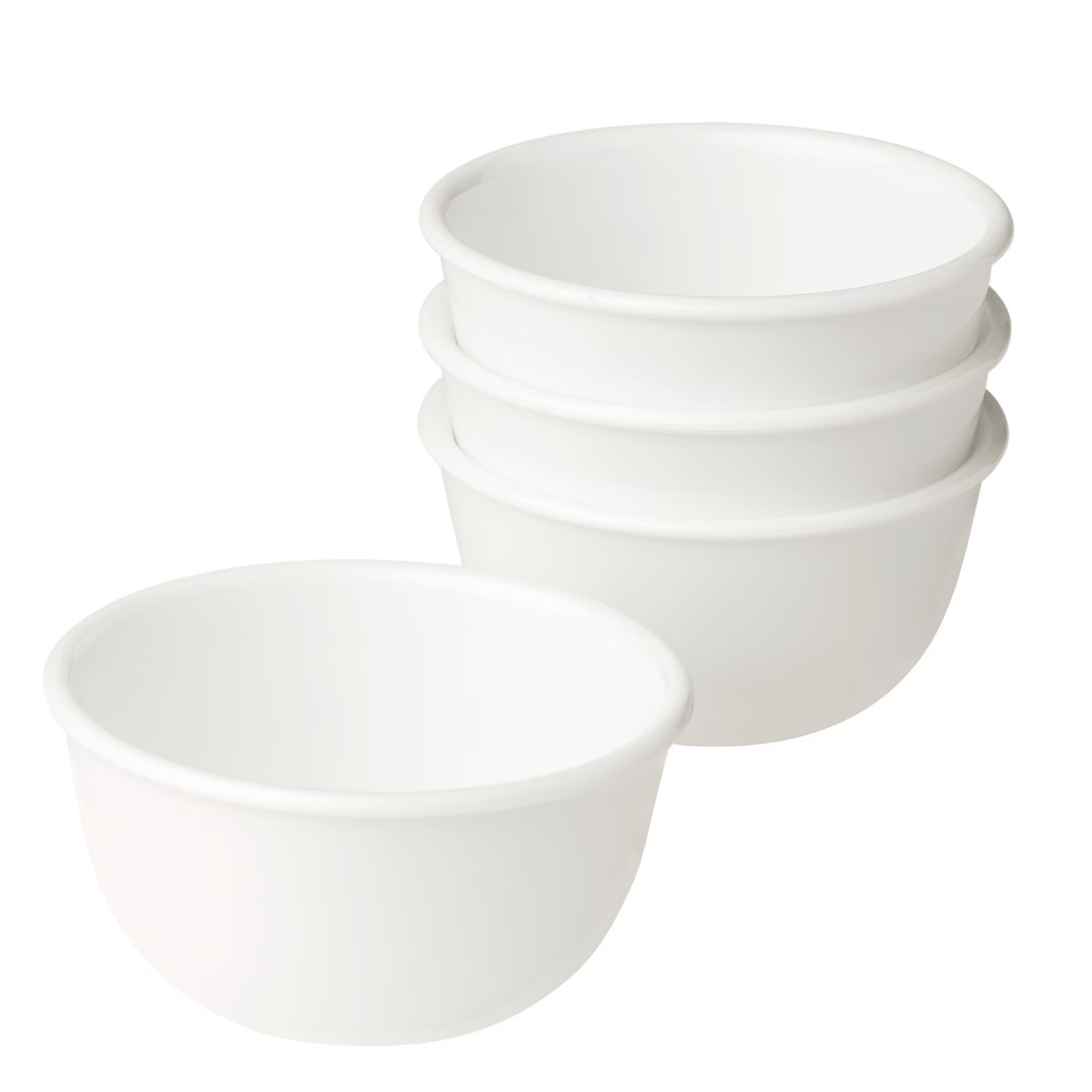 Corelle Winter Frost White 12 oz Glass Rice Bowl (Set of 4)