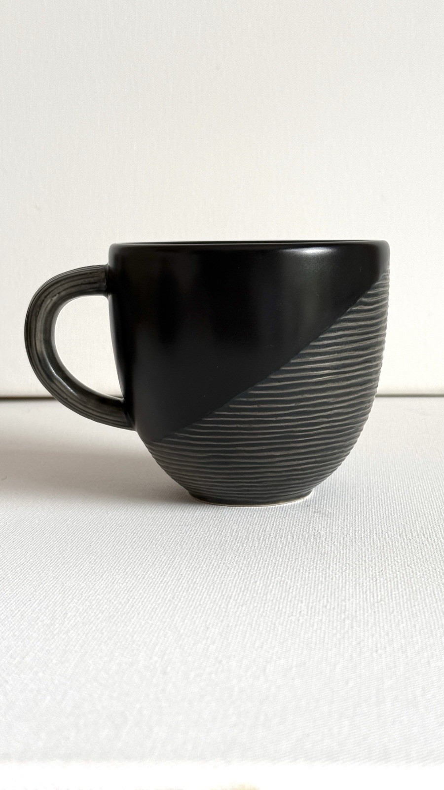 Pfaltzgraff Night Surf 4” Stoneware Coffee Mug Set of 4 Discontinued Pattern