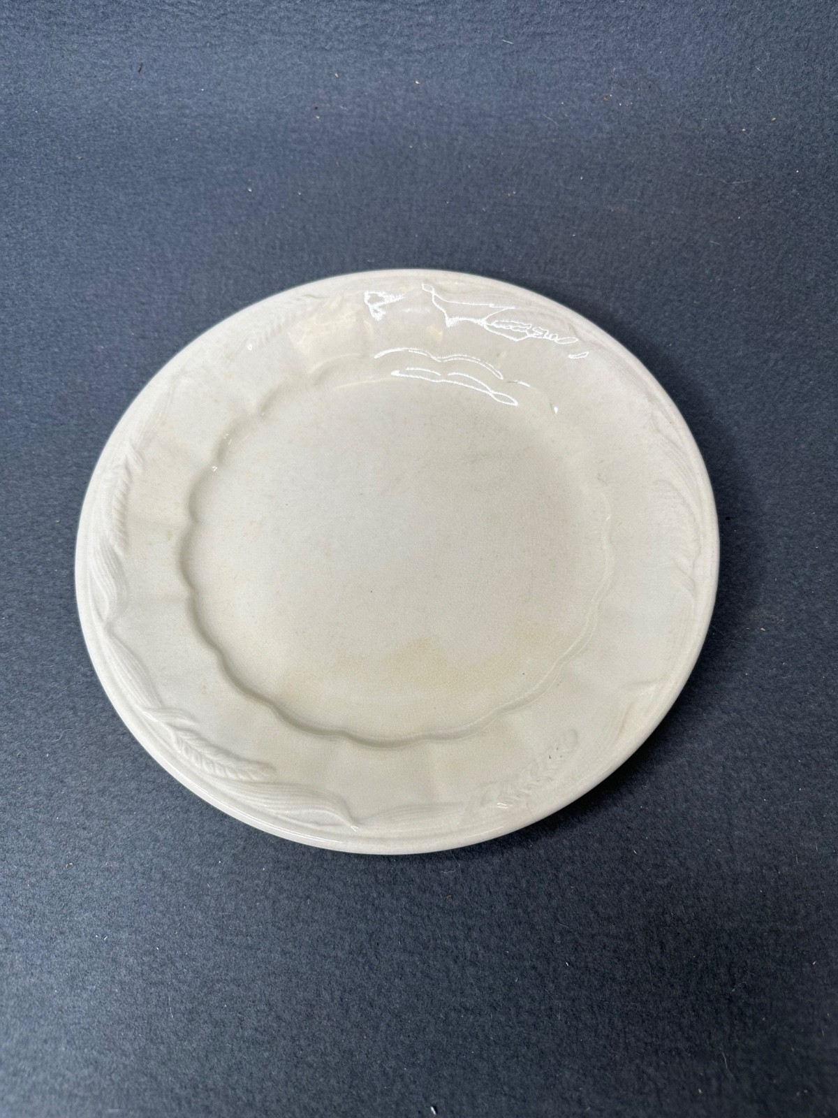 Ironstone Royal Staffordshire Wilkinson Wheat Plates 9.75″ Lot of 4