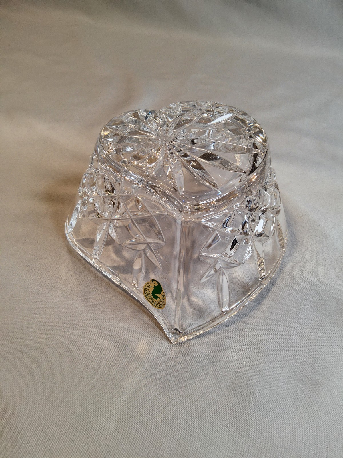 Waterford Crystal Lismore Heart Shaped Bowl.