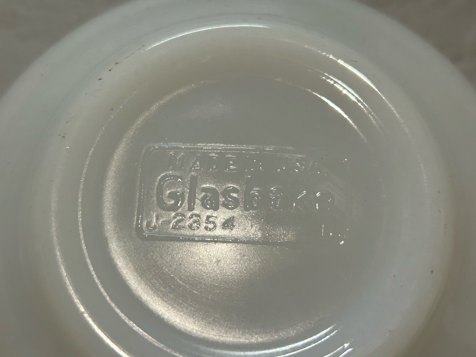 Glasbake 4 Mixing Bowls Autumn Leaf Pattern VTG 1961-1963 J235 w/ Original Box