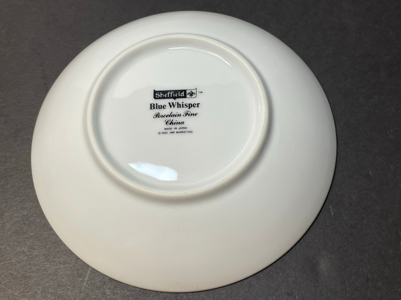 Blue Whisper Sheffield dessert bowl 5 1/2″ set 3 made Japan Porcelain China 1985