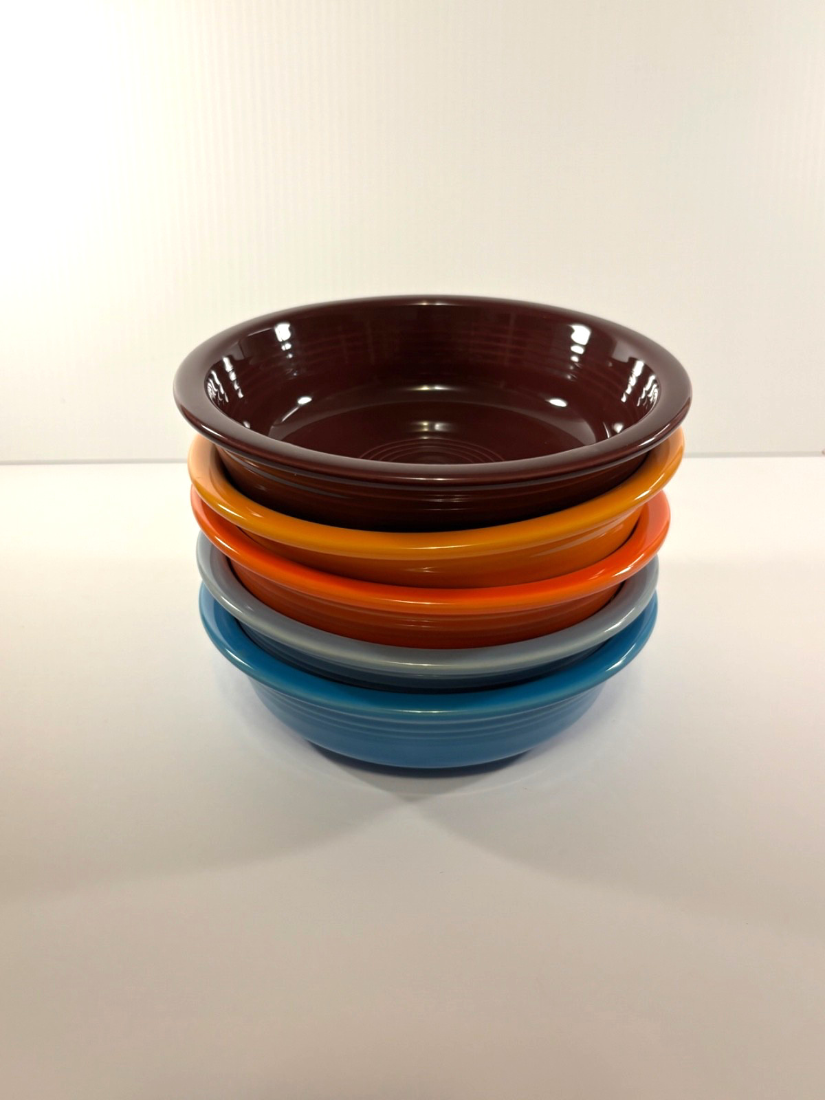 Assorted Colors Fiestaware HLC Fiesta Cereal Soup 7″ Bowls