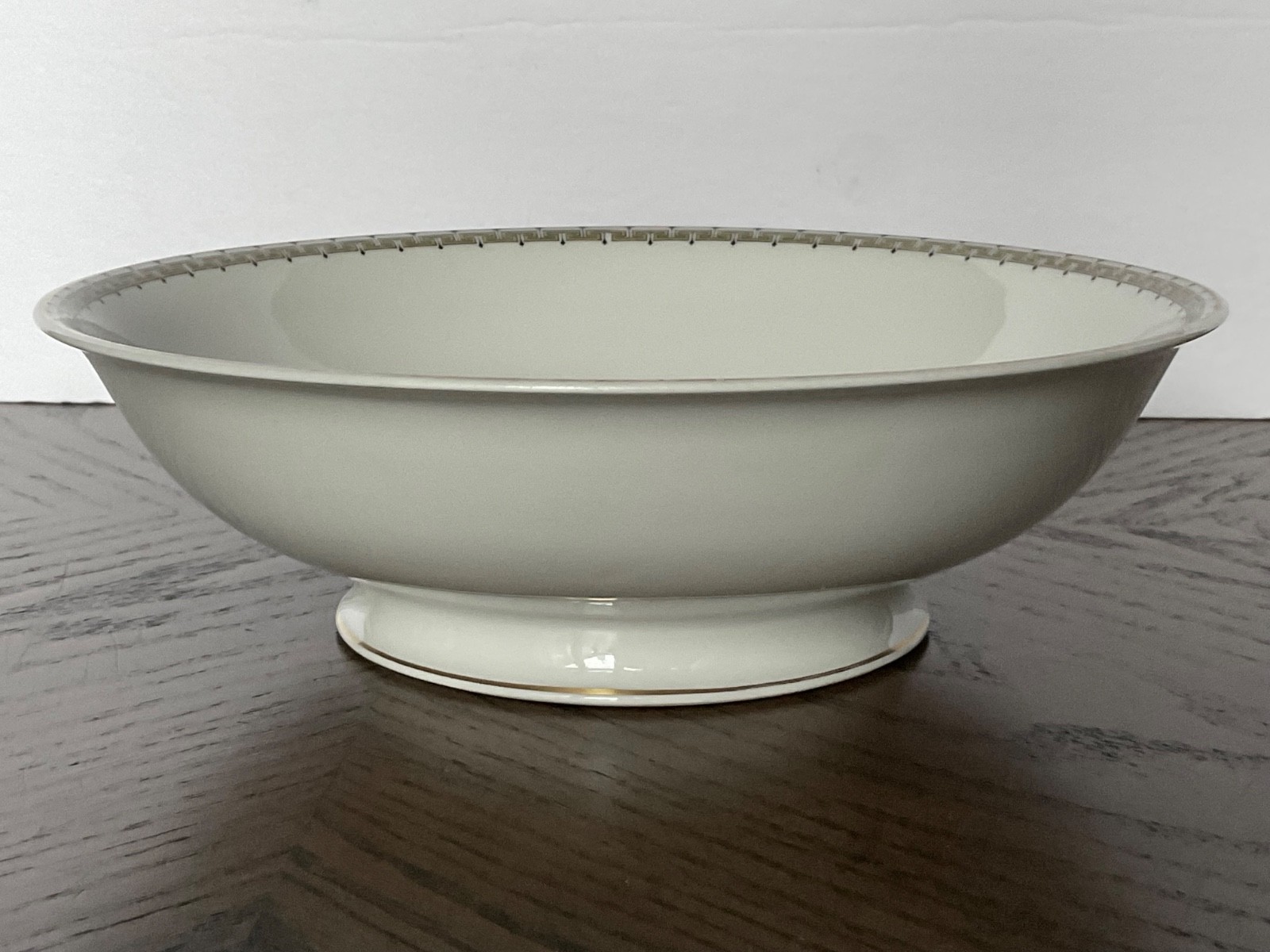 Haviland Albany Round Vegetable Bowl 9 1/8″ Greek Key