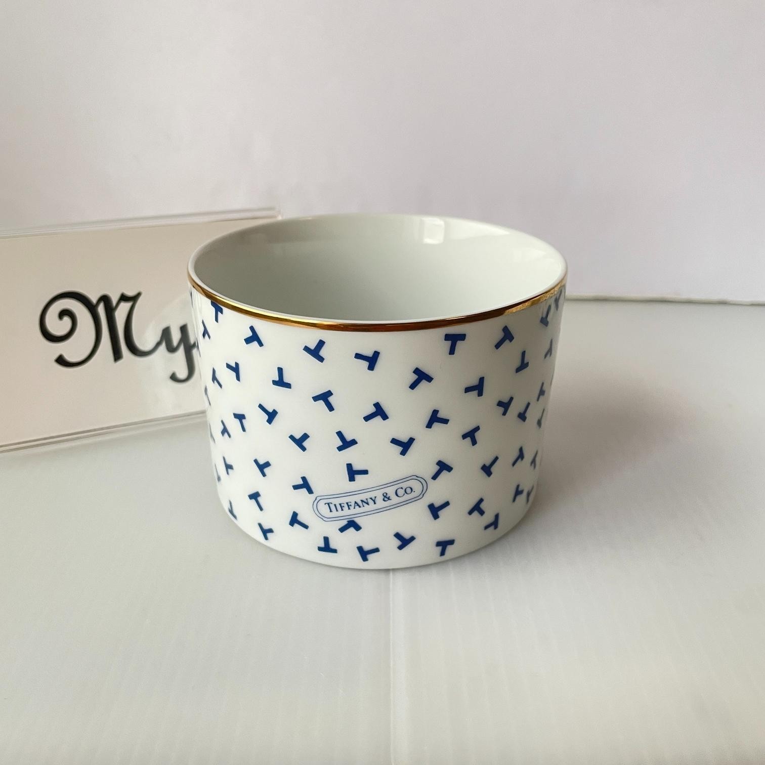 TIFFANY & Co. Dancing T Tableware Set of 16 pcs Cocotte Plate Bowl