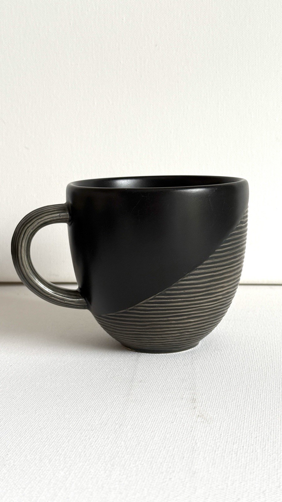 Pfaltzgraff Night Surf 4” Stoneware Coffee Mug Set of 4 Discontinued Pattern