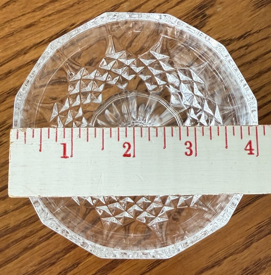 Set of 12 Cristal d’Arques Longchamp Crystal Footed Sherbet Dessert Bowls 4”