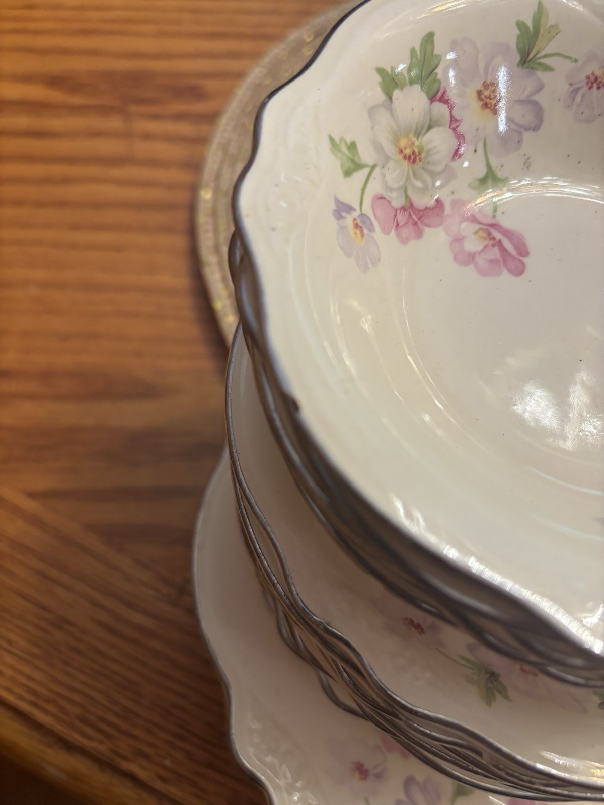 Vintage Homer Laughlin Virginia Rose Mixed Lot of 20 Pieces