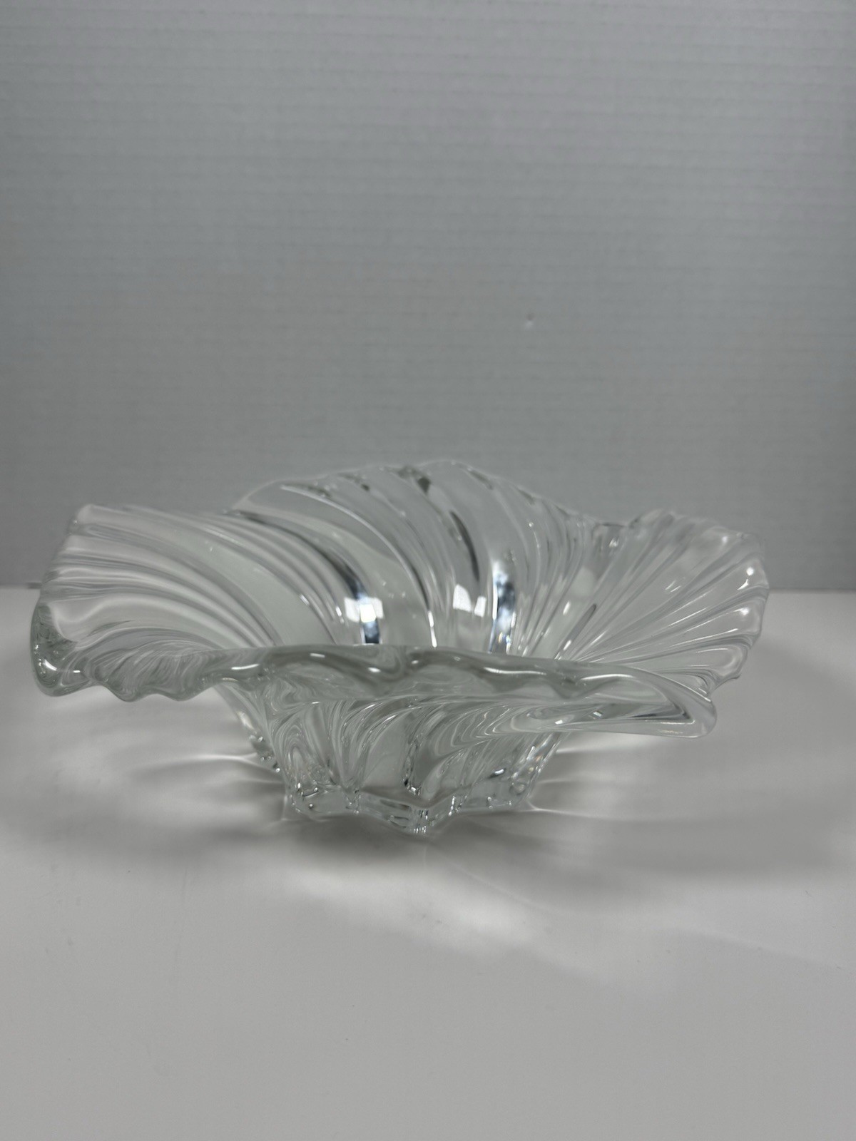 Mikasa Crystal Belle Epoque Small Centerpiece Bowl 8 1/4″ SB000/719
