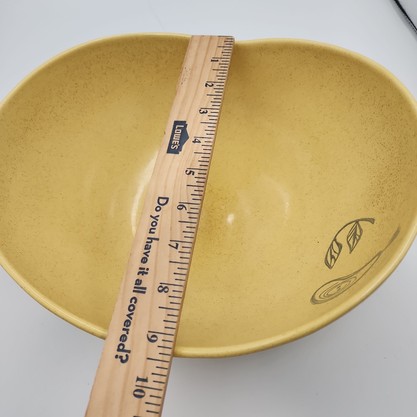 Vintage Ben Seibel Yellow Bowl Pfaltzgraff MCM Ceramic