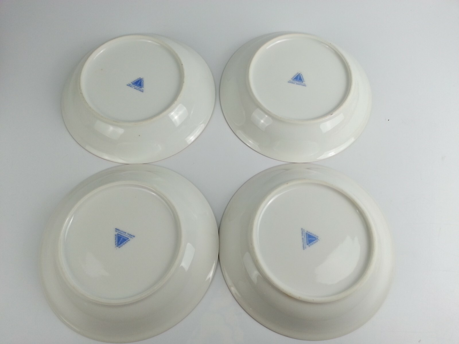 11 Nardon LaFarge Limoges Gimbel Brothers France Flowers Soup Salad Bowls