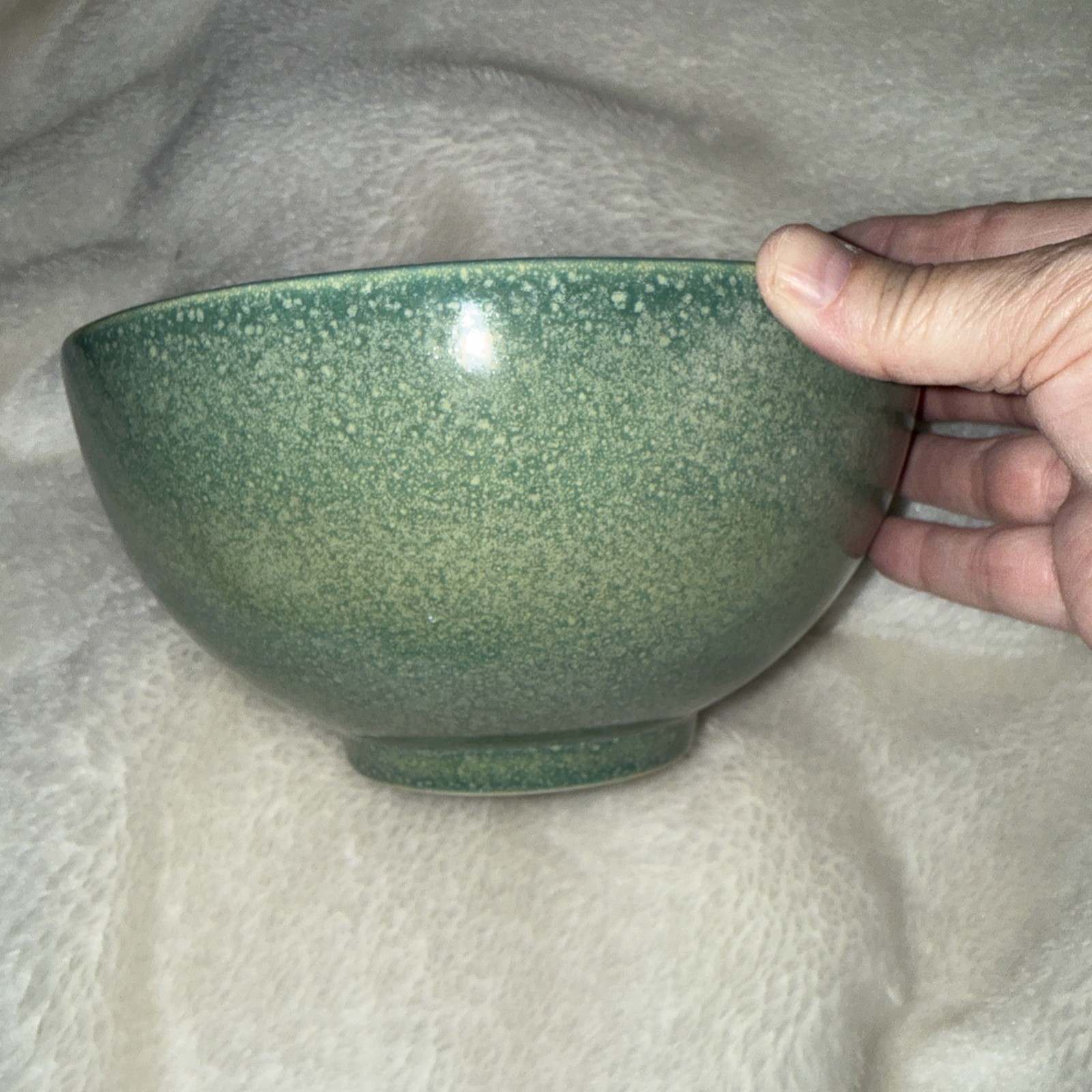 LUNA GREEN 3 PIECES BY LENOX CHINA 3 NESTING BOWLS 5 IN 6 IN 7 IN WIDTH BOWLS