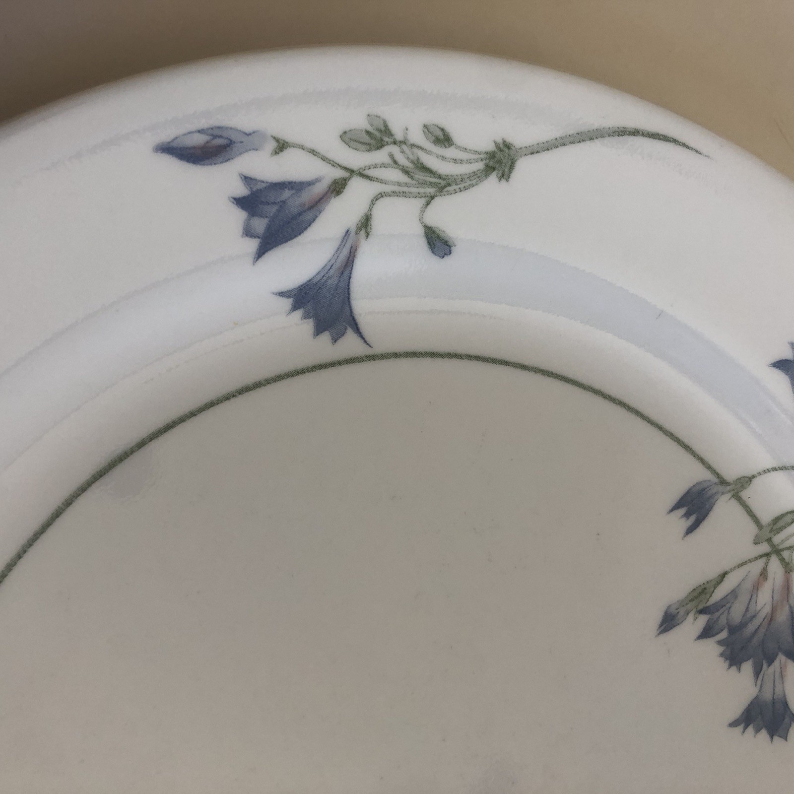 Vintage Corelle By Corning Blue Dusk Dinner Plates 10.25″ Vitrelle Set Of 8