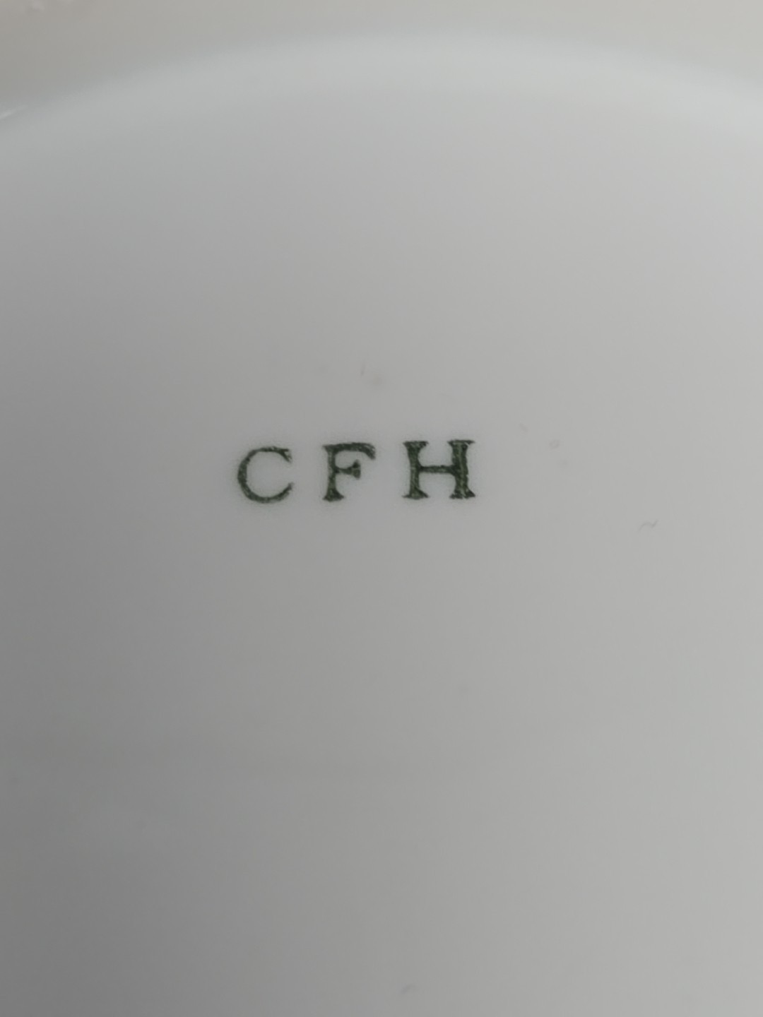 Charles Field Haviland Limoges Leaf Handle Demitasse Cup & Saucer 1868-81