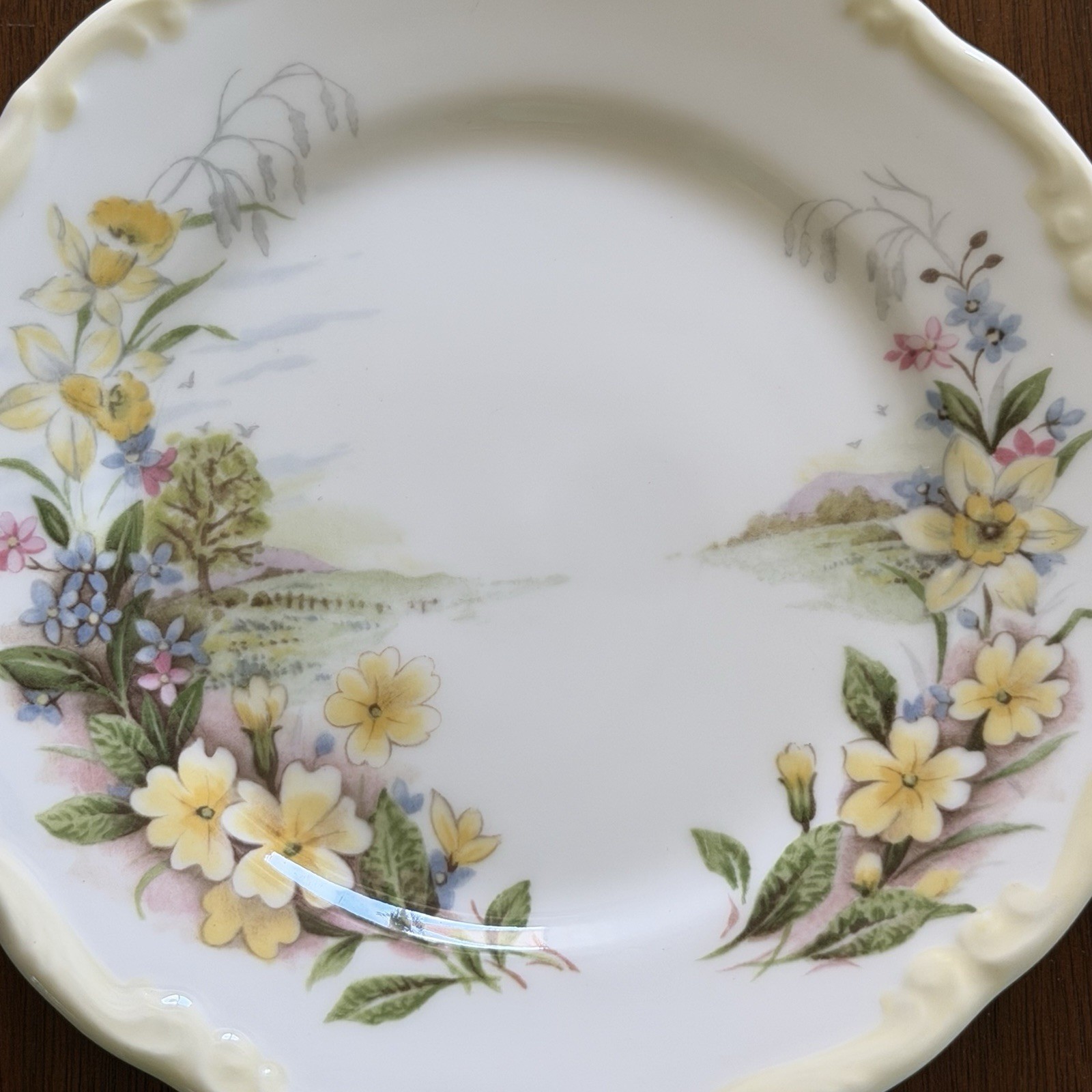 Royal Albert SPRING Cottage Garden Year Series 1984 Collector 6 1/4” Plate