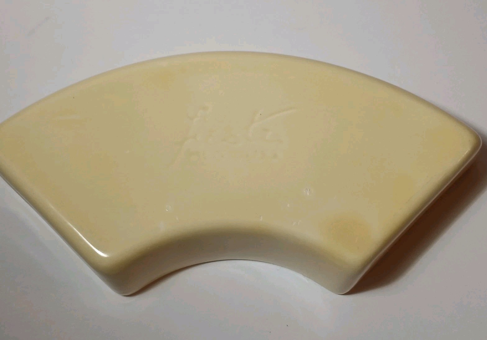 1936 RARE OLD VINTAGE FIESTA RELISH TRAY INSERT VINTAGE IVORY FIESTA FIESTAWARE