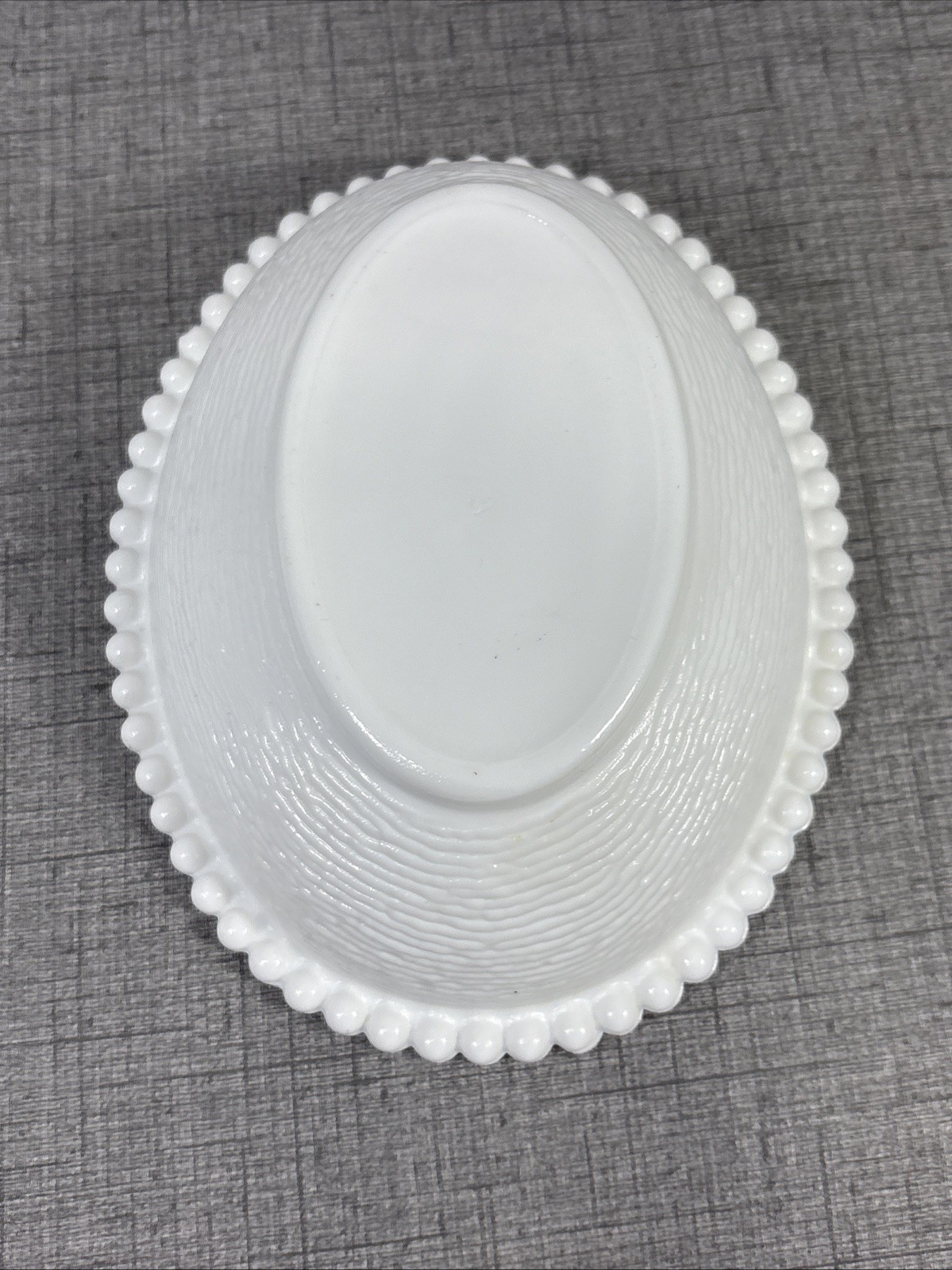 Vintage Indiana Glass Hen on Nest White Milk Covered Chicken Candy Dish 7”