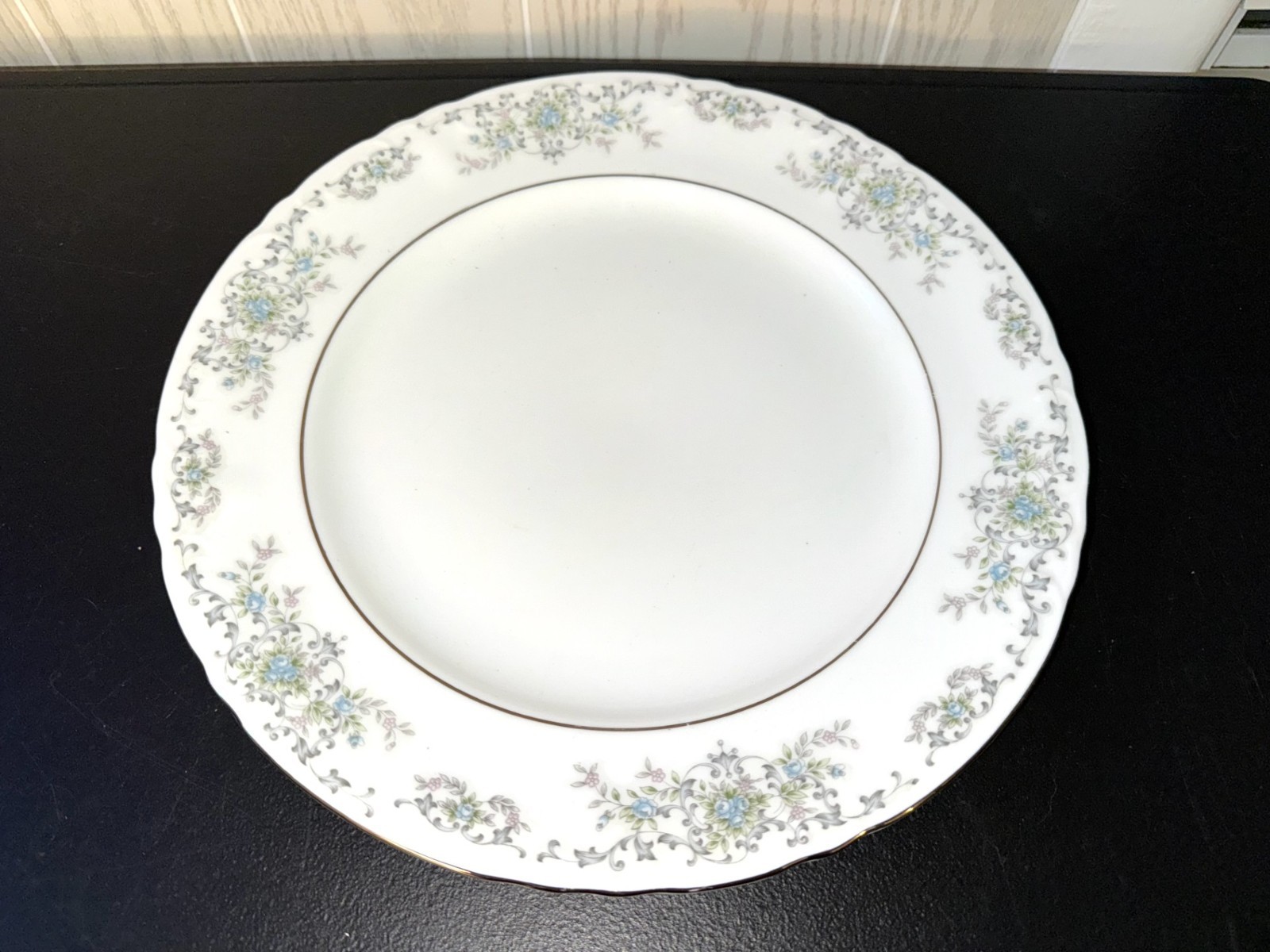 VINTAGE NORLEANS THERESA JAPAN 12″ CHOP PLATE ROUND PLATTER FINE CHINA 1964-