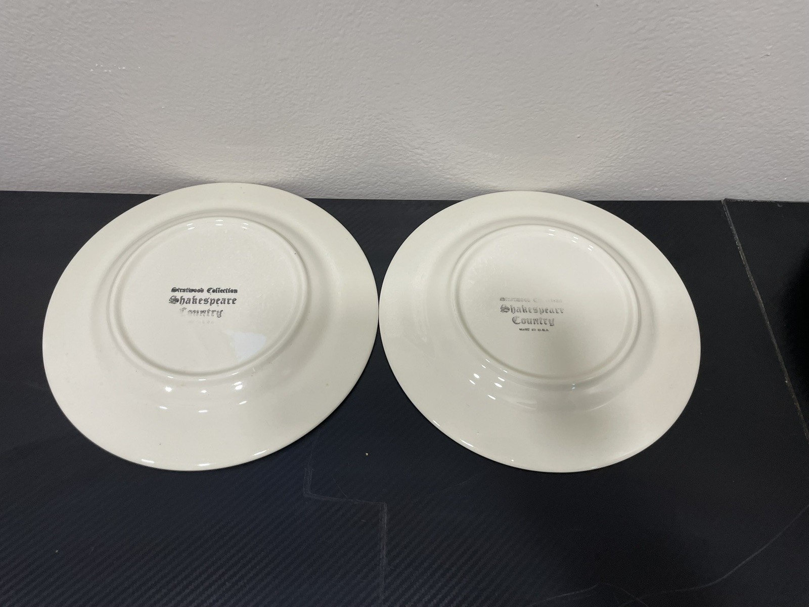 Vintage Homer Laughlin Stratwood Collection Shakespeare Country” dinnerware set