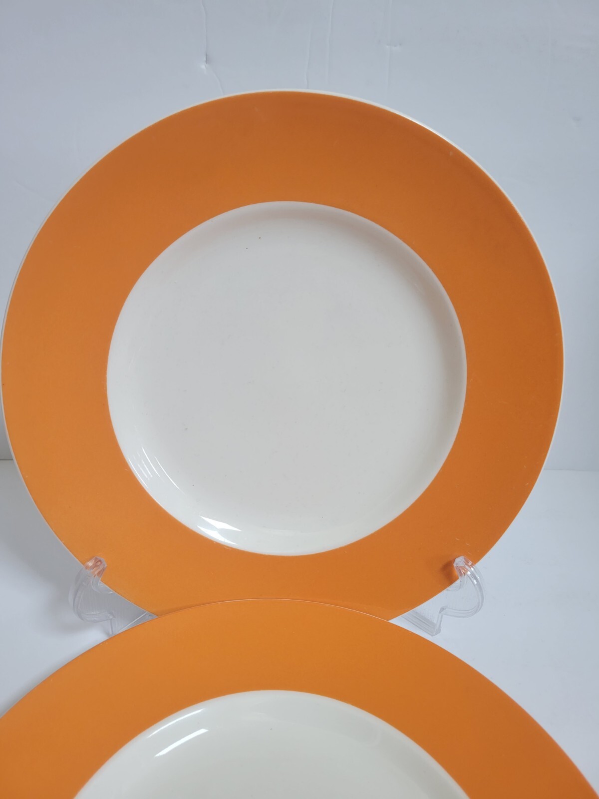 Lenox Continental Dining Tangerine Salad Plates Set of 2