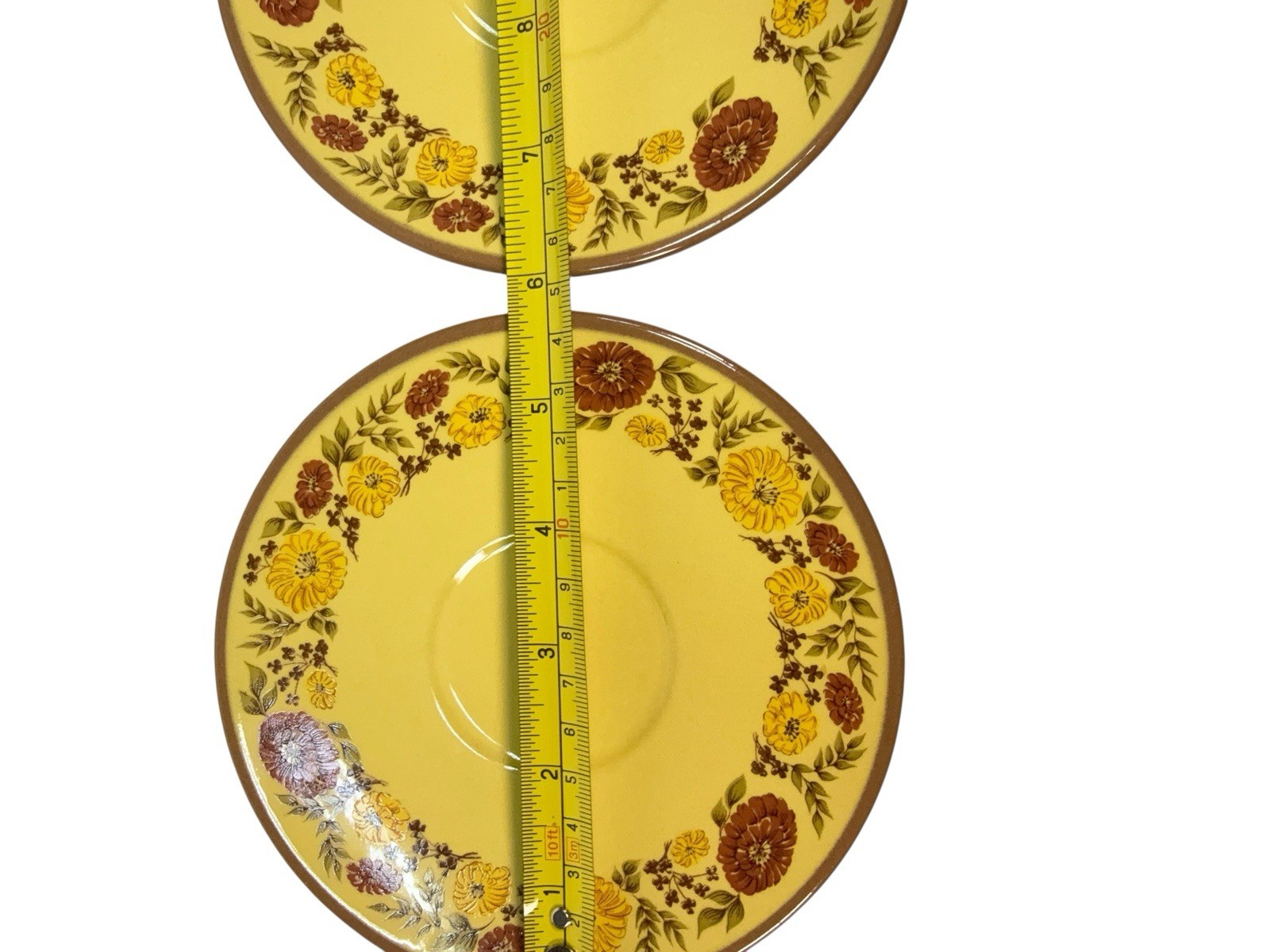 15 Pc Taylor Smith Taylor Design 70 Indian Summer – 7 Cups & 8 Saucers MCM VTG
