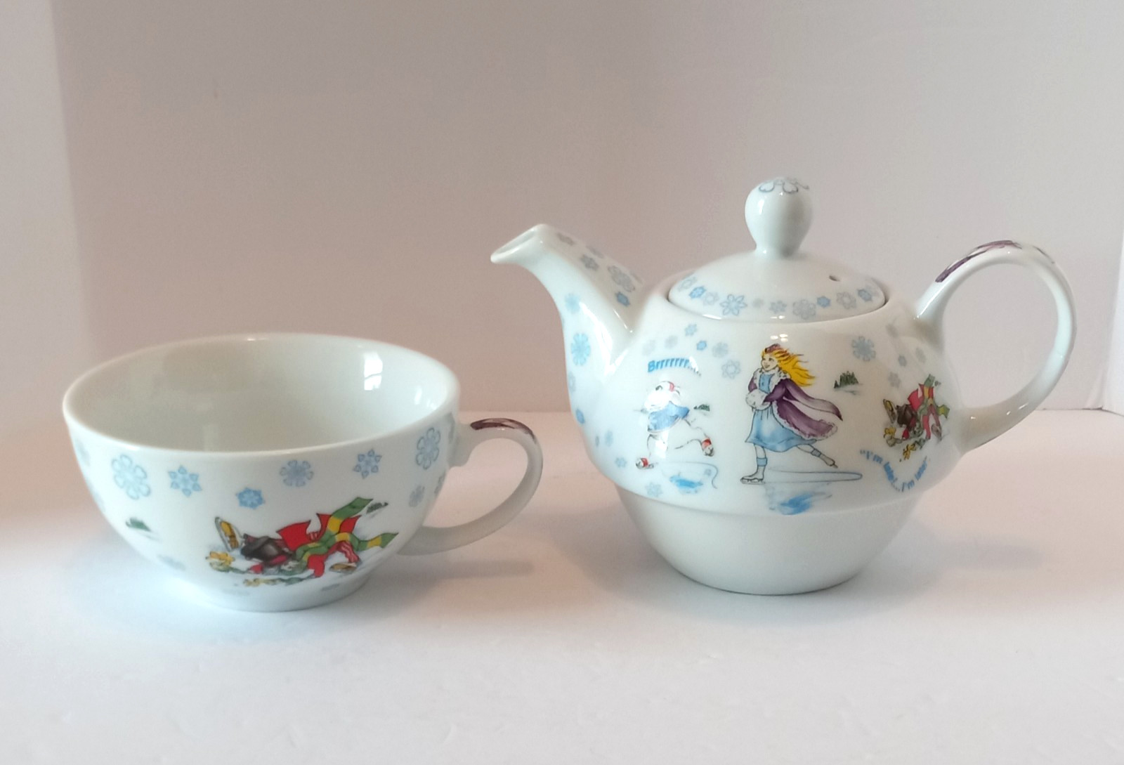 Paul Cardew Teapot “Alice in Wonderland” Tea for One