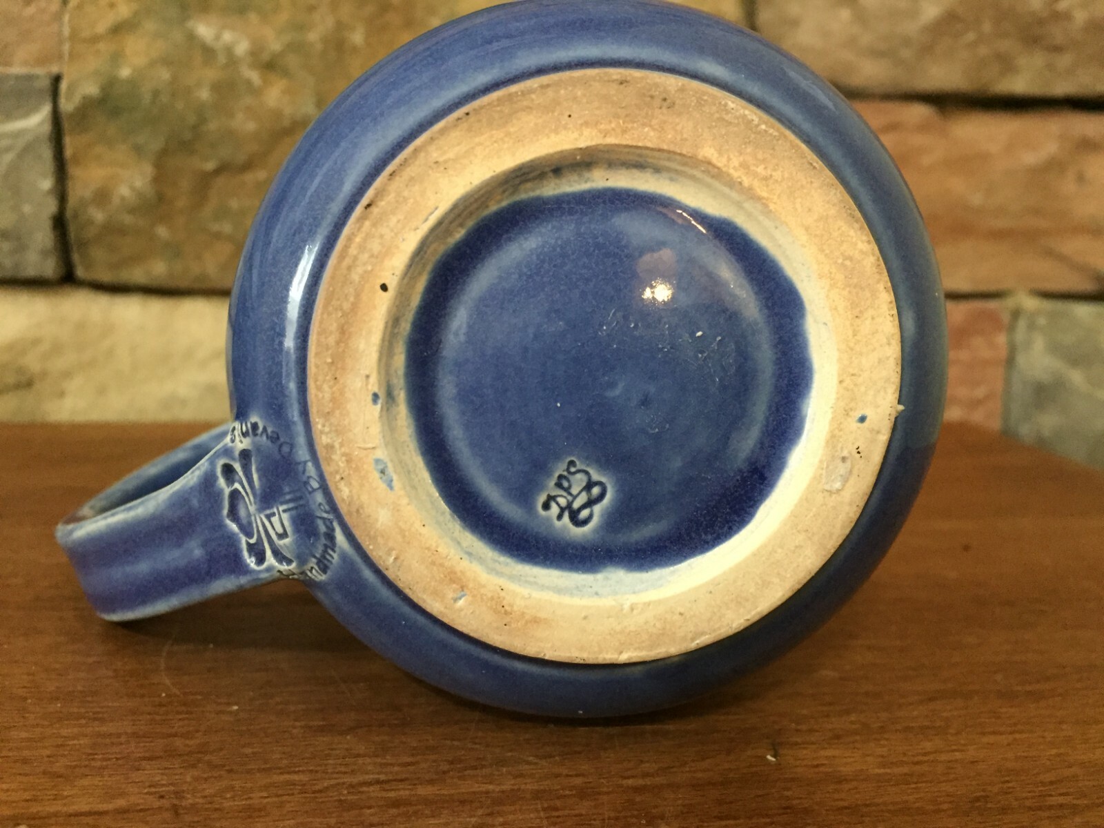 Art Pottery~4″ Mug~Atlanta~Edgewood~Artist Stamped~Devanis
