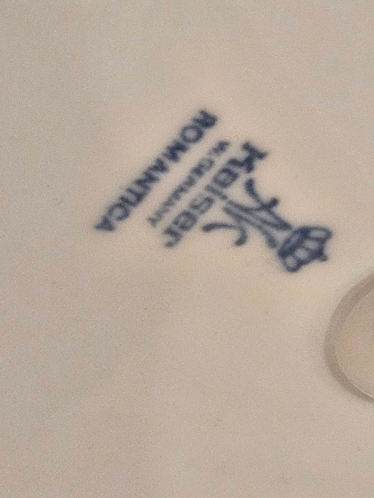 Vintage A K Kaiser Romantica W.Germany & Warmer White Ribbed