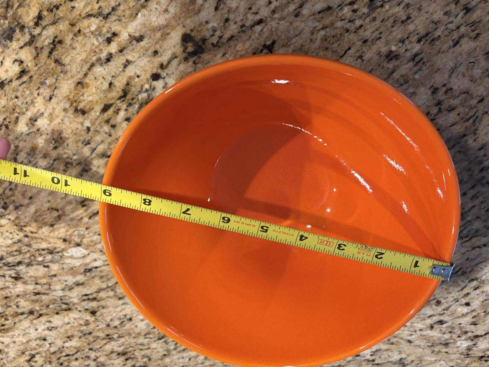 Halloween Pumpkin 9” Bowl Waechtersbach Germany Embossed Mark Orange Vegetable