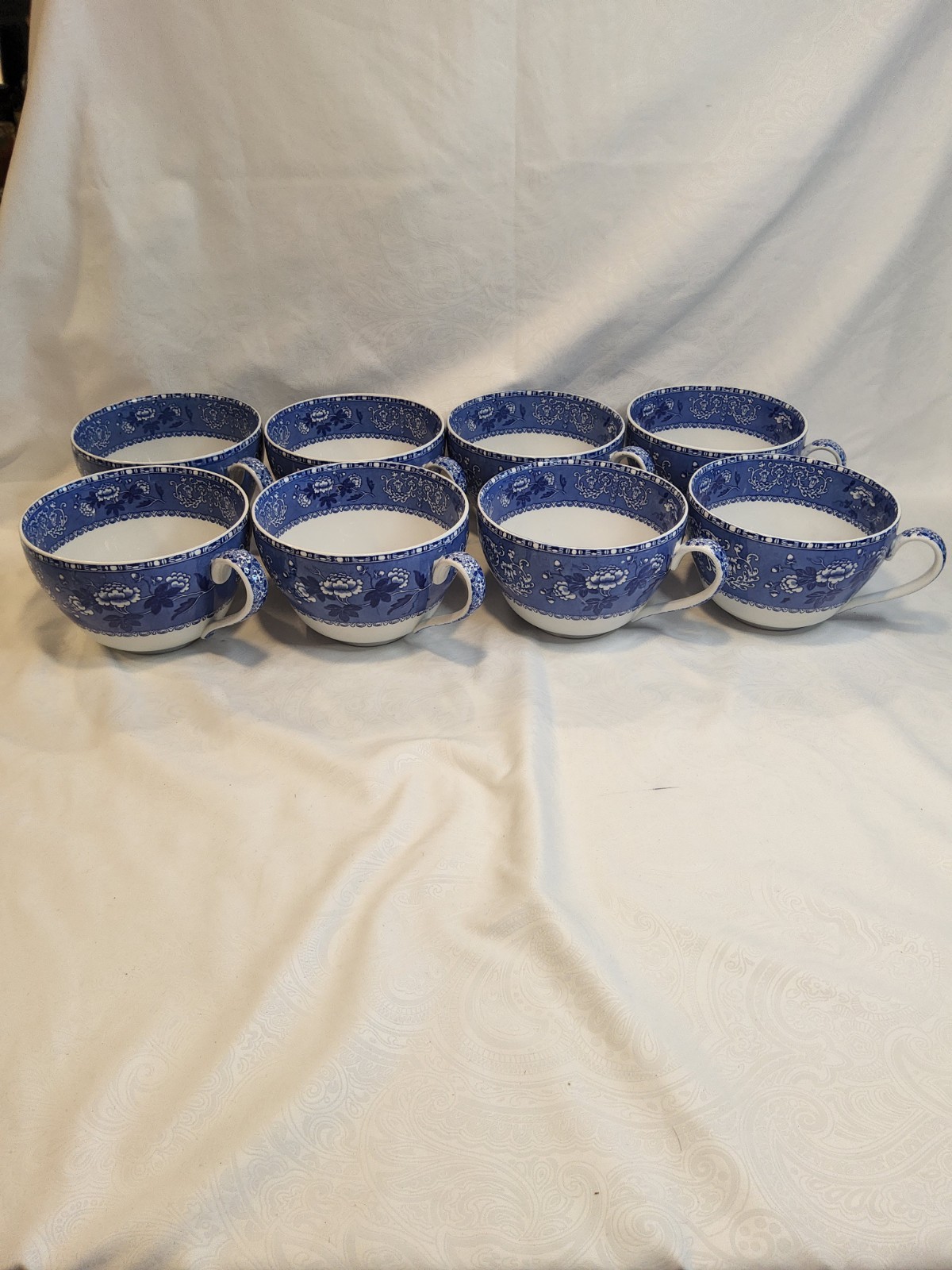 Spode Vintage Copeland Camilla Large Soup Cup and Saucer – 2 Piece Set.