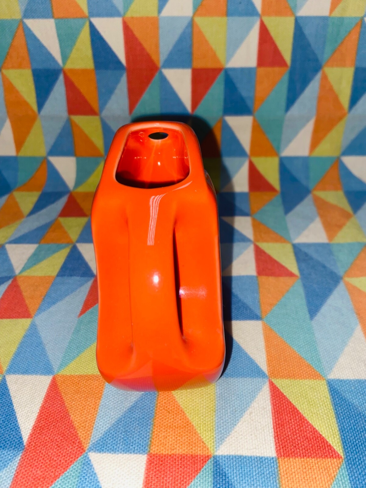 FIESTAWARE MINI DISK PITCHER creamer Poppy Orange NEW FIESTA 5 OZ. new disc