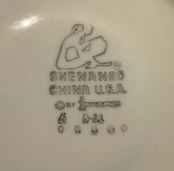 Vintage 6 1/4″ bread plate from Western Sizzlin Steak Houses, Shenango China