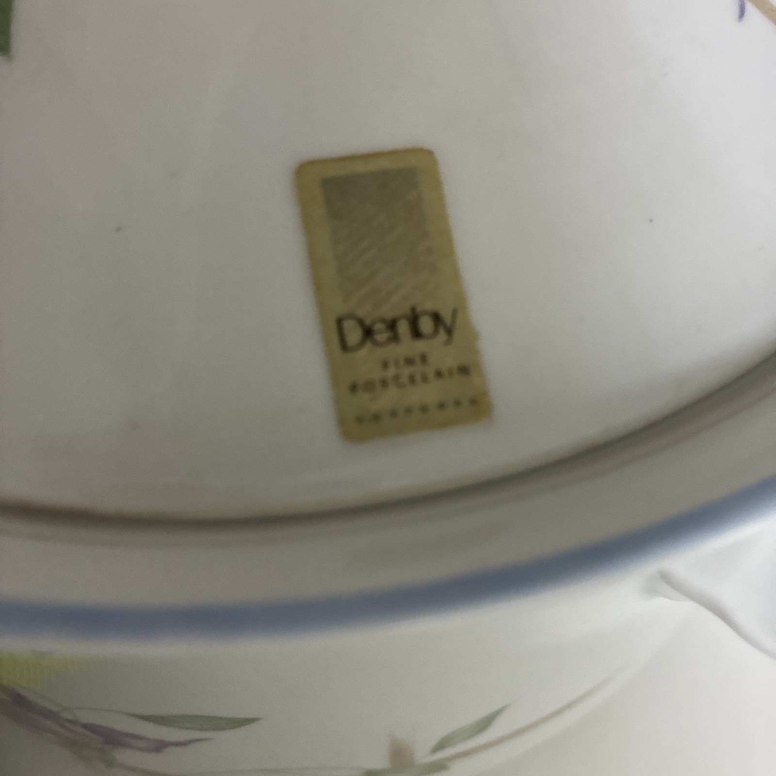 Denby Fine Porcelain Platter And casserole dish pastels Collection Harmony