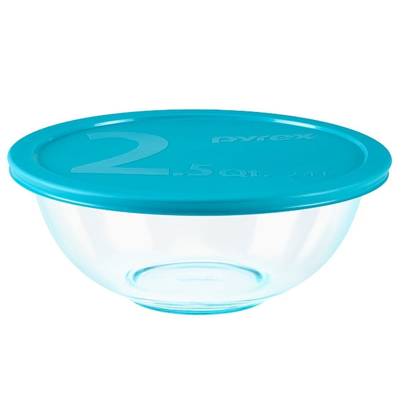 Pyrex 8 Piece Glass Mixing Bowl Set w Lids FreeShip No Import Fee!!!