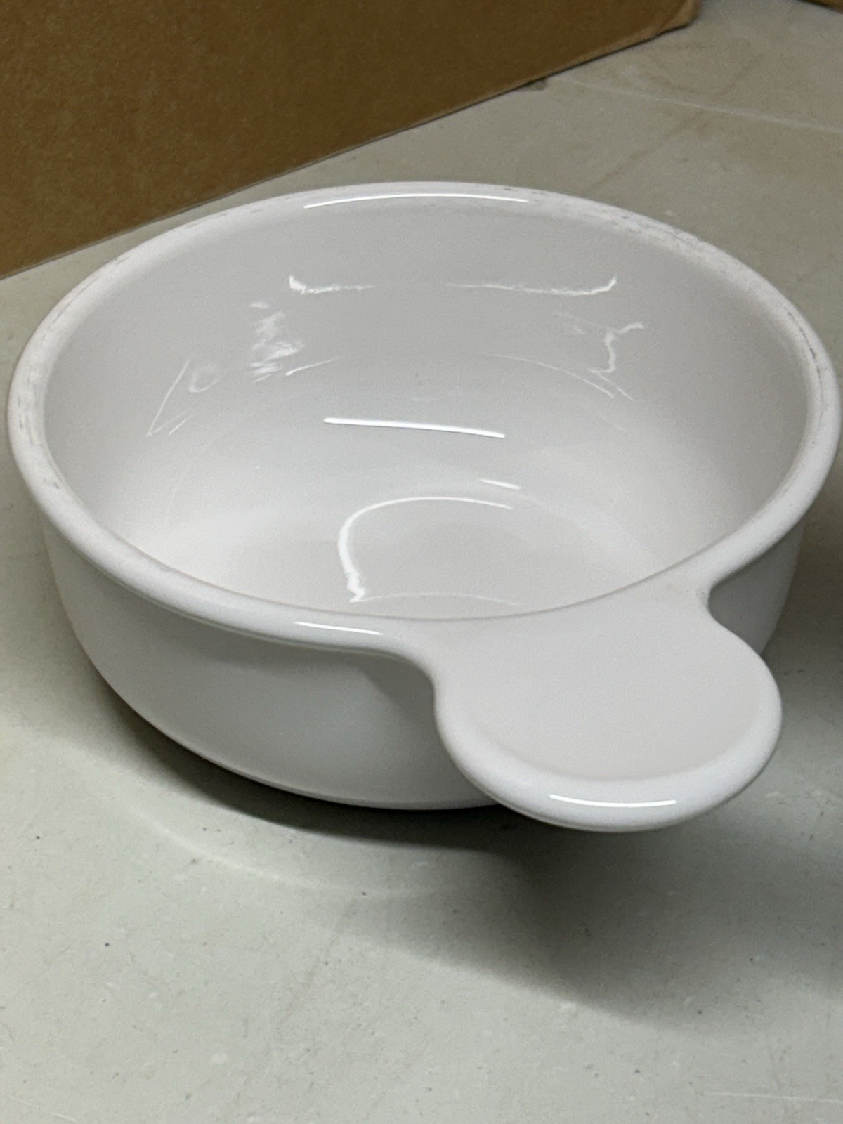 Vintage Corning Ware White 15 oz Soup Cereal Bowls P-150-B Set of 2