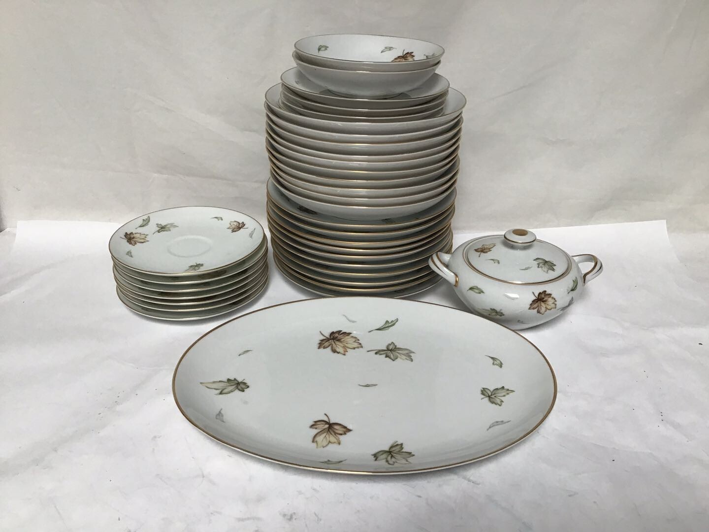 FF65 Antique Vintage Classic Set Of 35 Japanese Harmony House Fine China