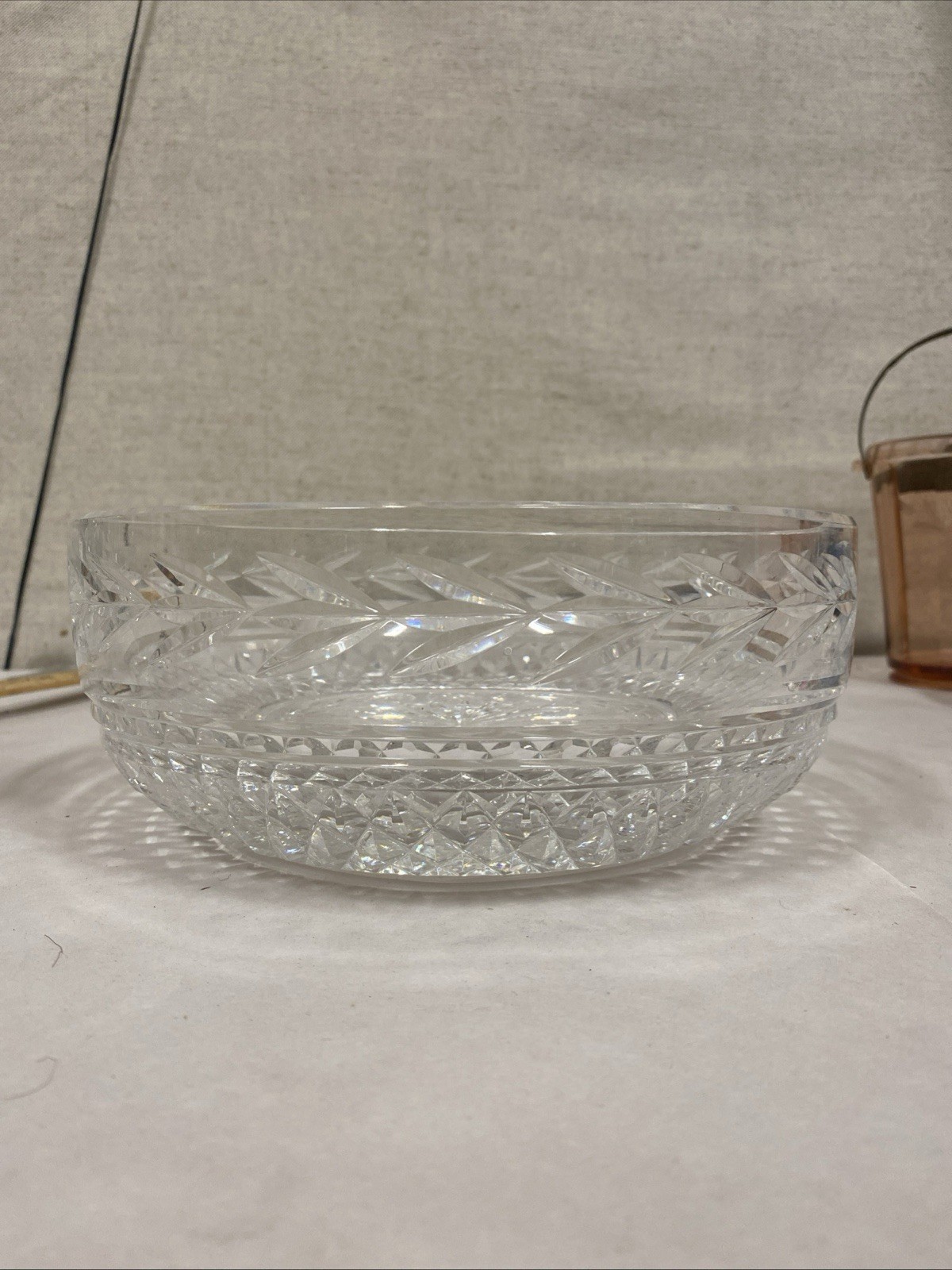 Vintage Waterford 10” Bowl Waterford Crystal. Center Bowl