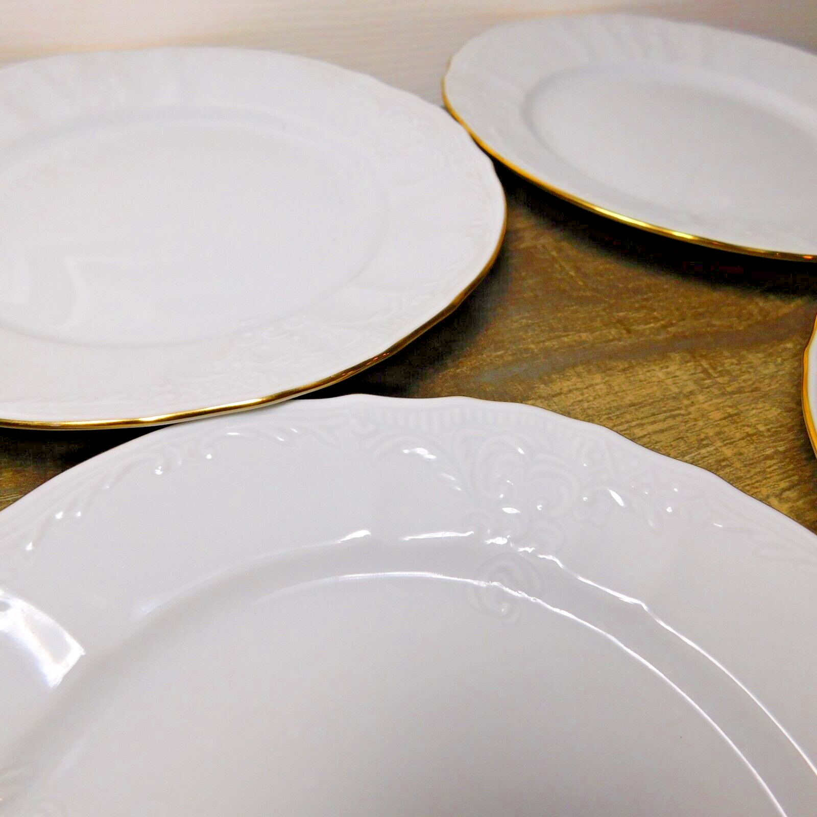 Bernardotte Ivory BOSCOV’S European Collection Czech 6.75″ BREAD PLATE Lot 4