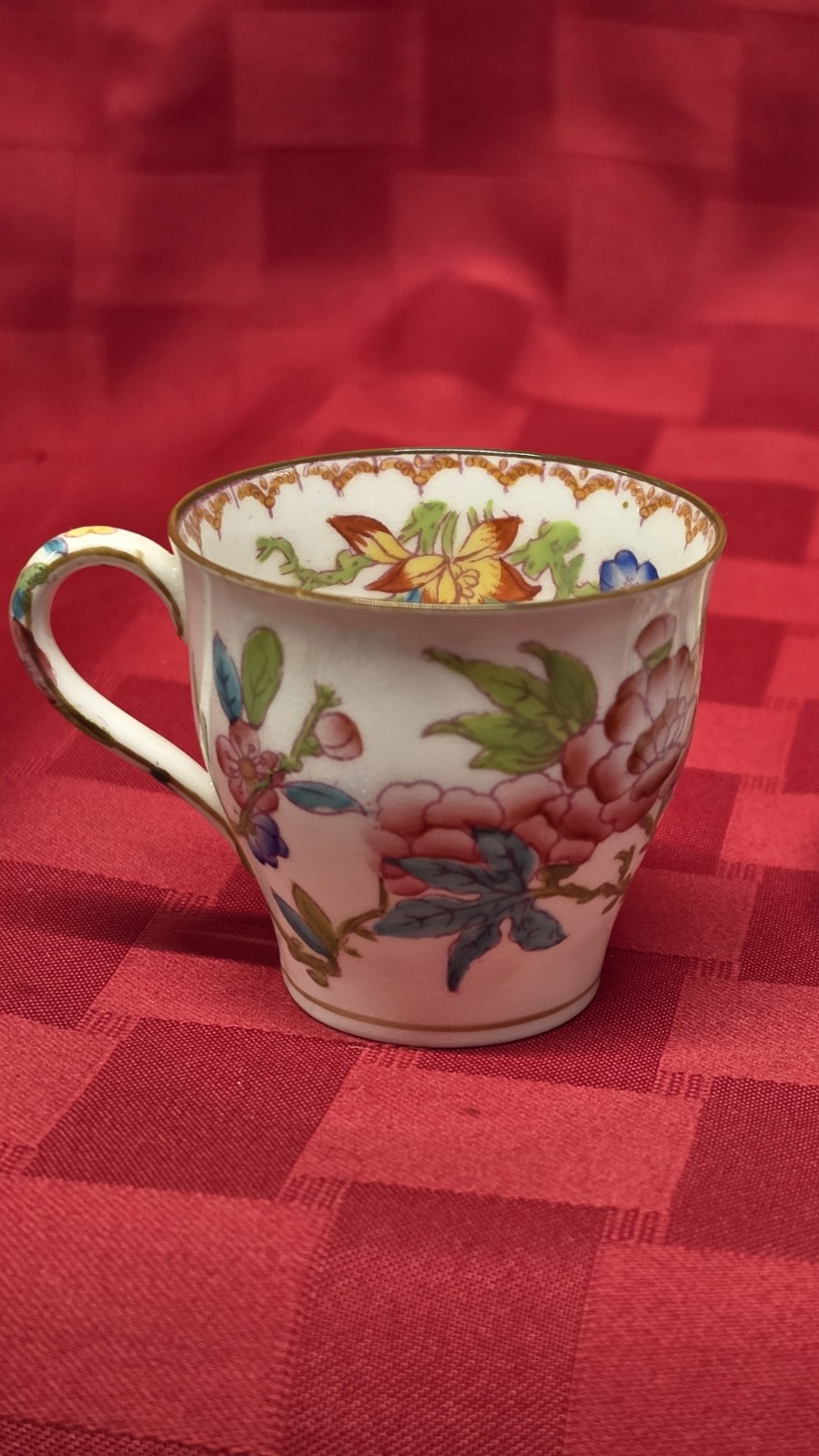 Antique Minton Cuckoo 3934 Demitasse Cups Saucers Creamer Prael Hegele Portland