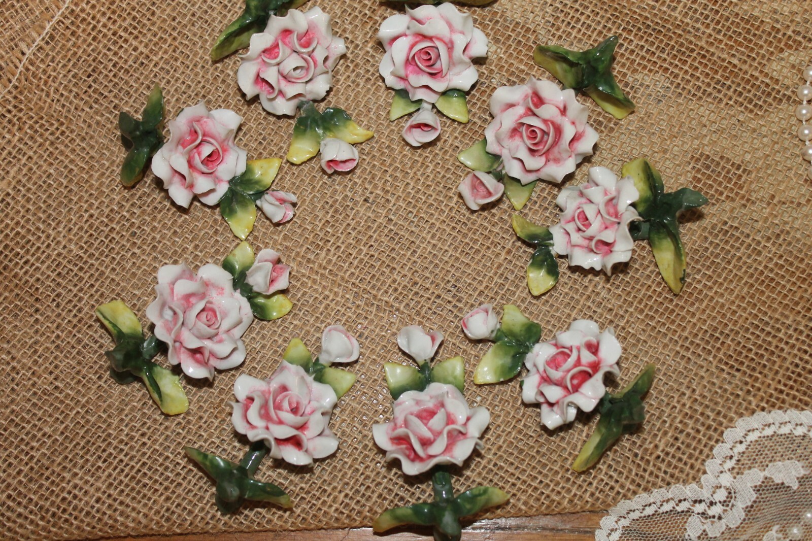 **CLEARANCE** Vintage Ceramic Flower – Made in Germany