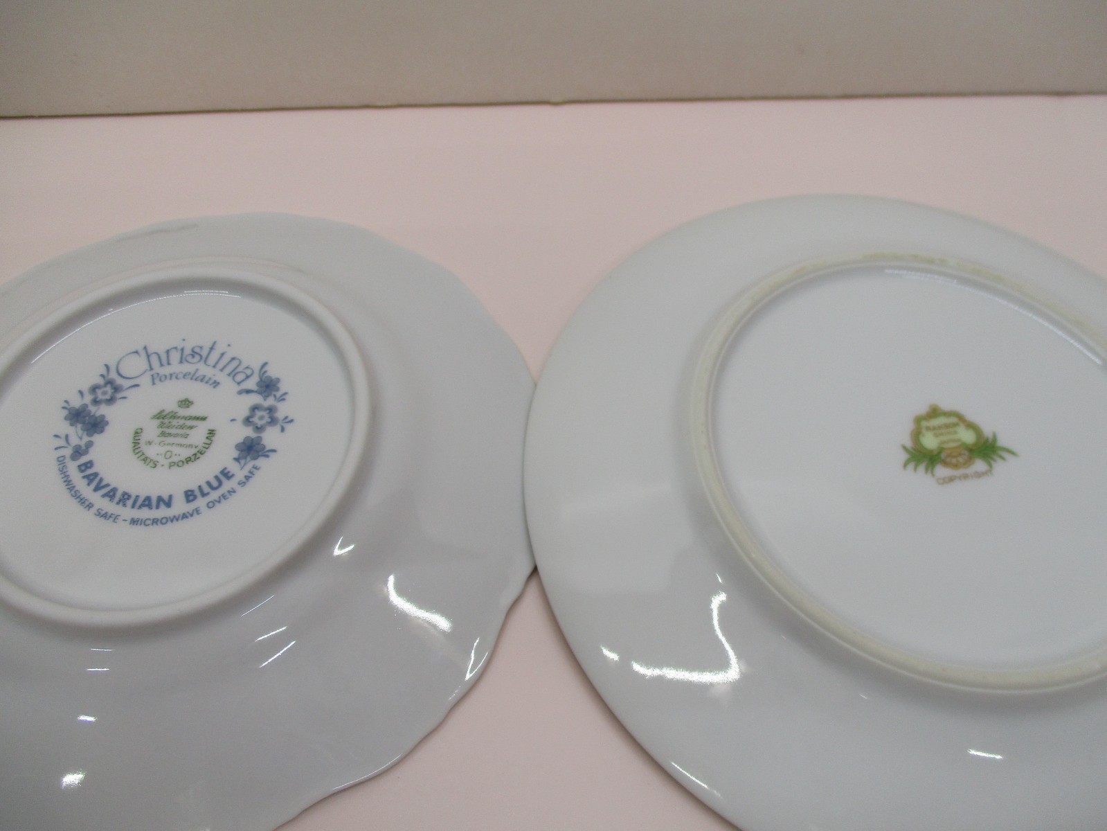 Vintage Mismatched China Dinner Plates & Bread Plates ~ 10pcs-Beautiful-Colorful