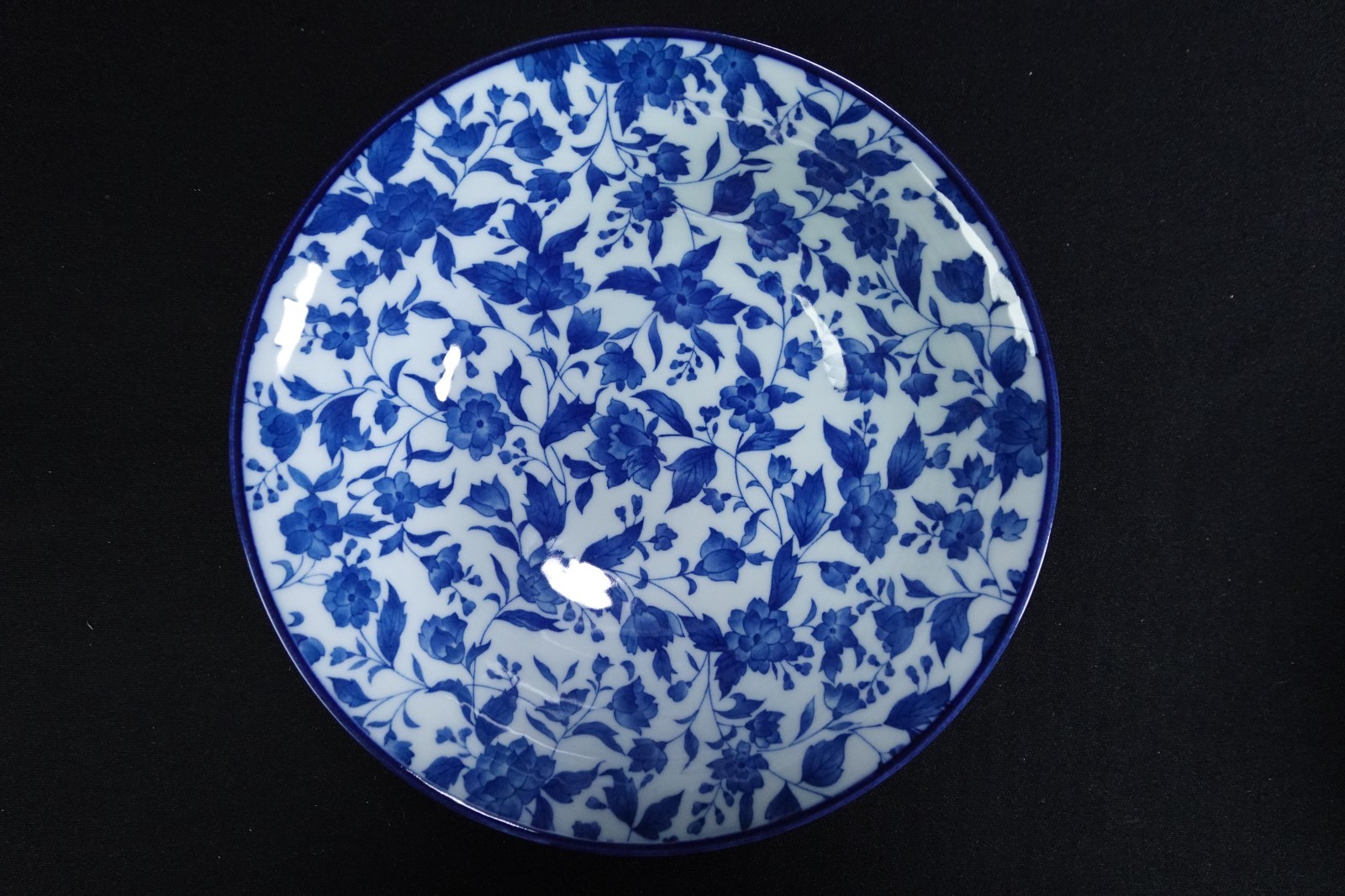 Mixed Lot 4 Blue Floral Yokohama Studio Japanese Rice Ramen Serving Bowls