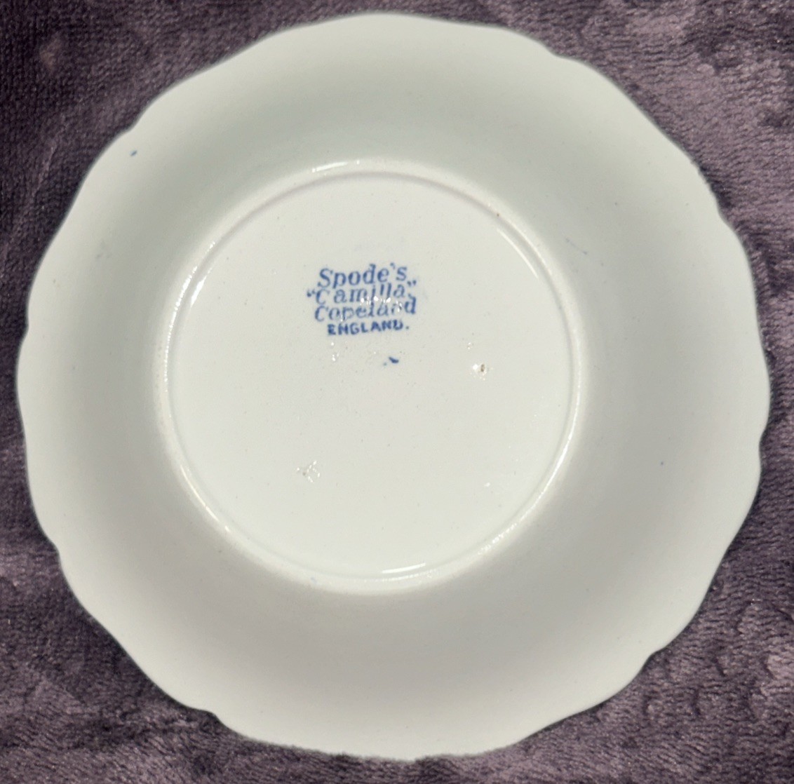 Set Of 6 + 1 Vintage Copeland Spode’s Blue Camilla 5 3/8″ Fruit, Dessert Bowls